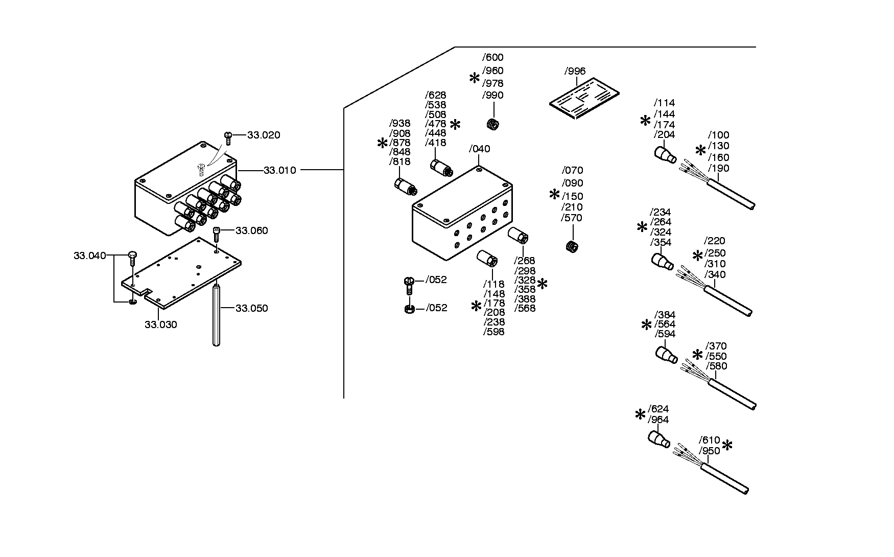 Жгут проводов 3052210144 ZF