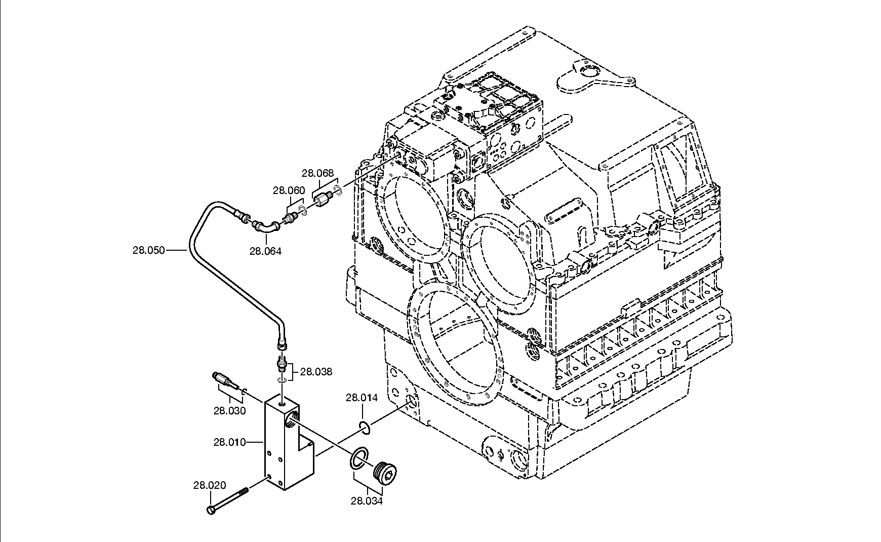 Соединительная деталь 3090310016 ZF