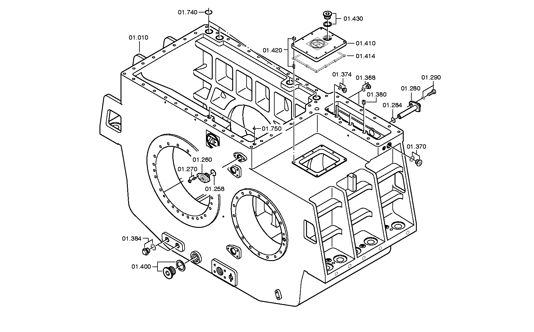 Опорная шайба подшипника 3092301042 ZF