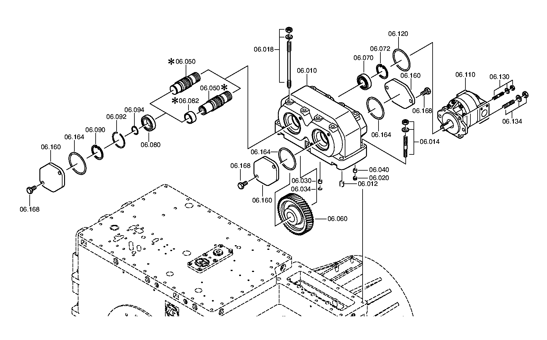 IDLER GEAR 3092306002 ZF