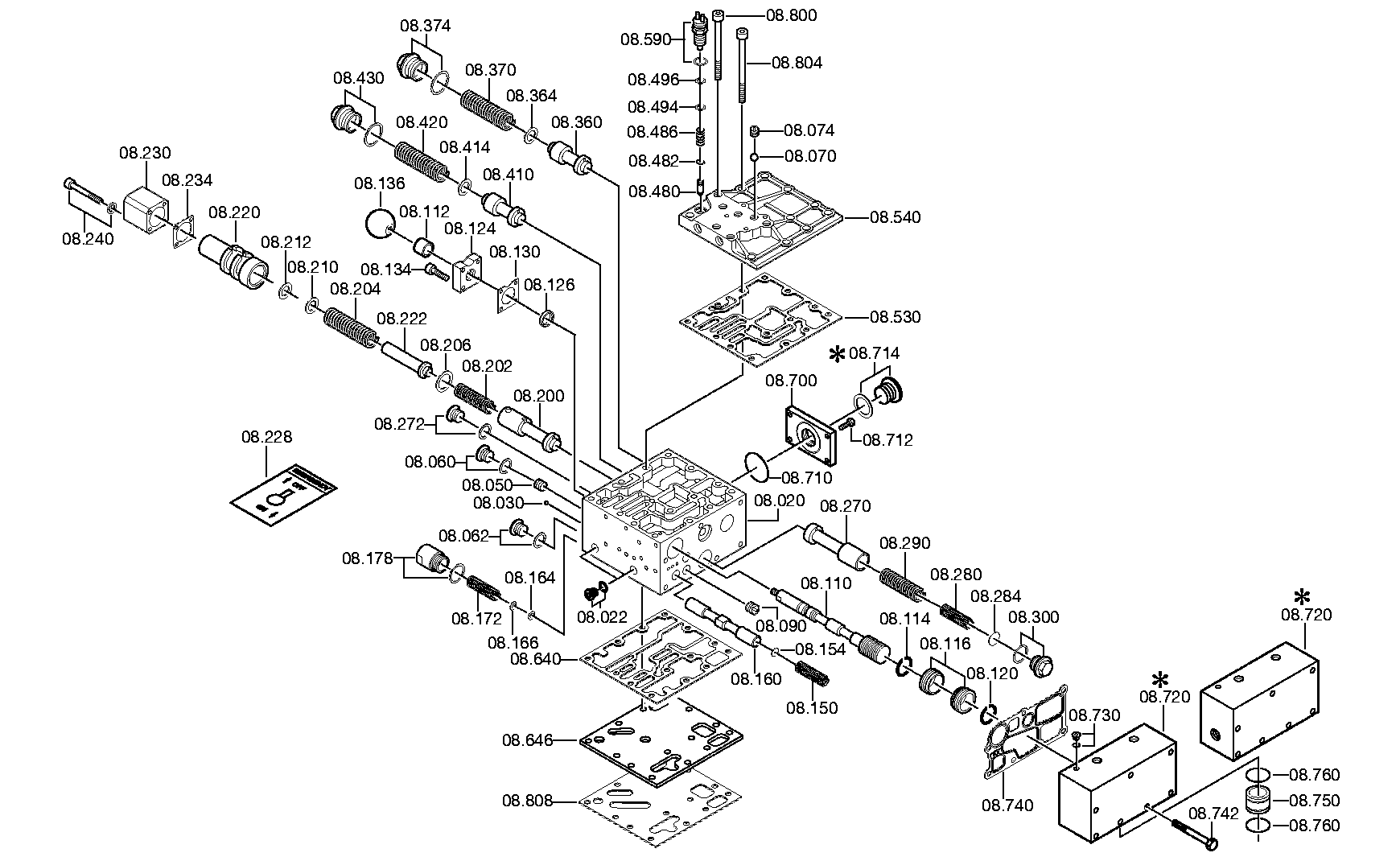 Крышка 3092308014 ZF