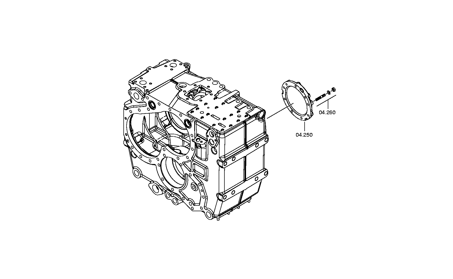 Выходная шестерня 3100304107 ZF