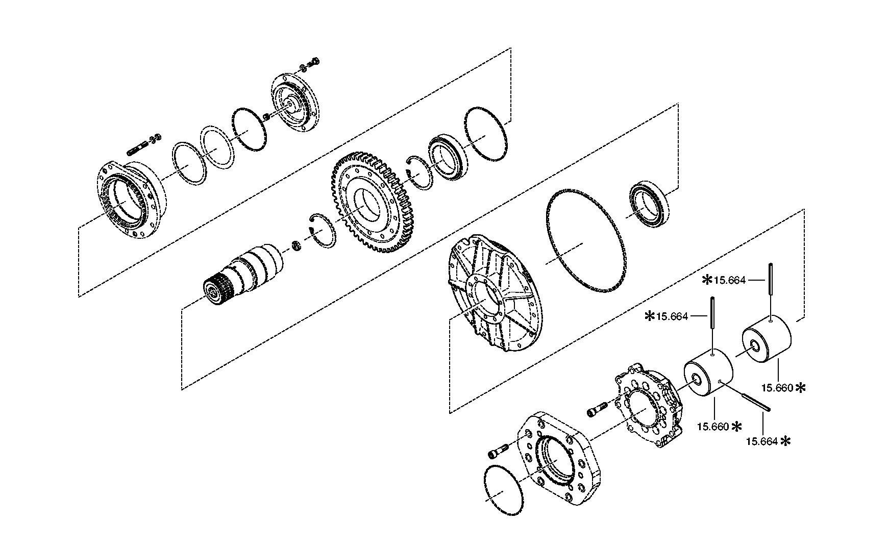 WHEEL 3100315009 ZF