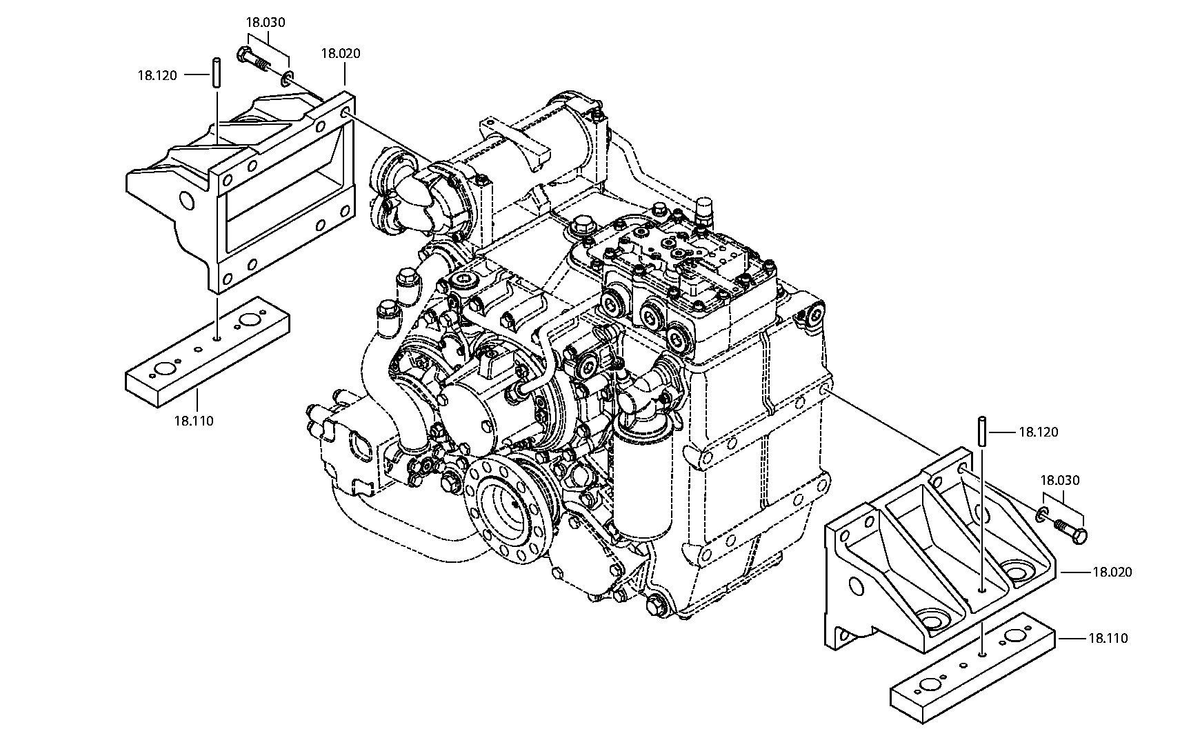 Шайба 3100318015 ZF