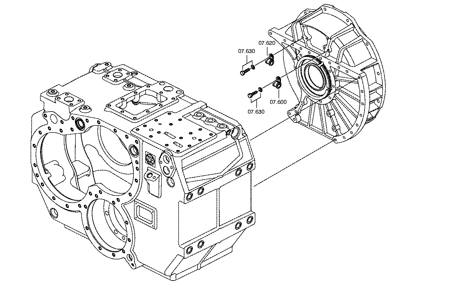 SUCTION LINE 3101307005 ZF