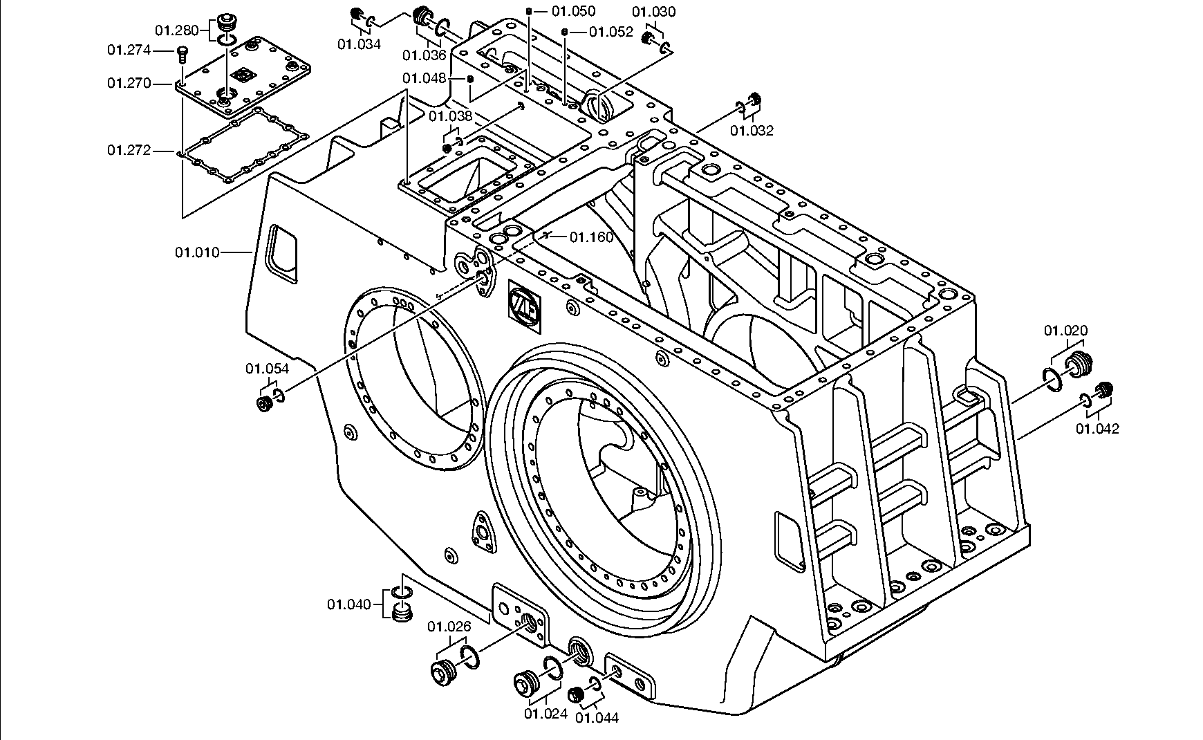 Крышка 3102201005 ZF