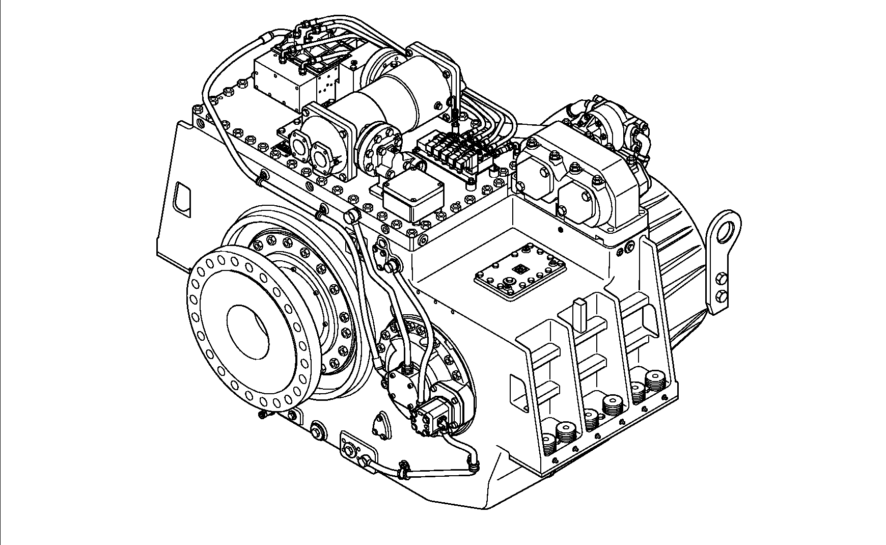 Вторичный вал 3102104802 ZF