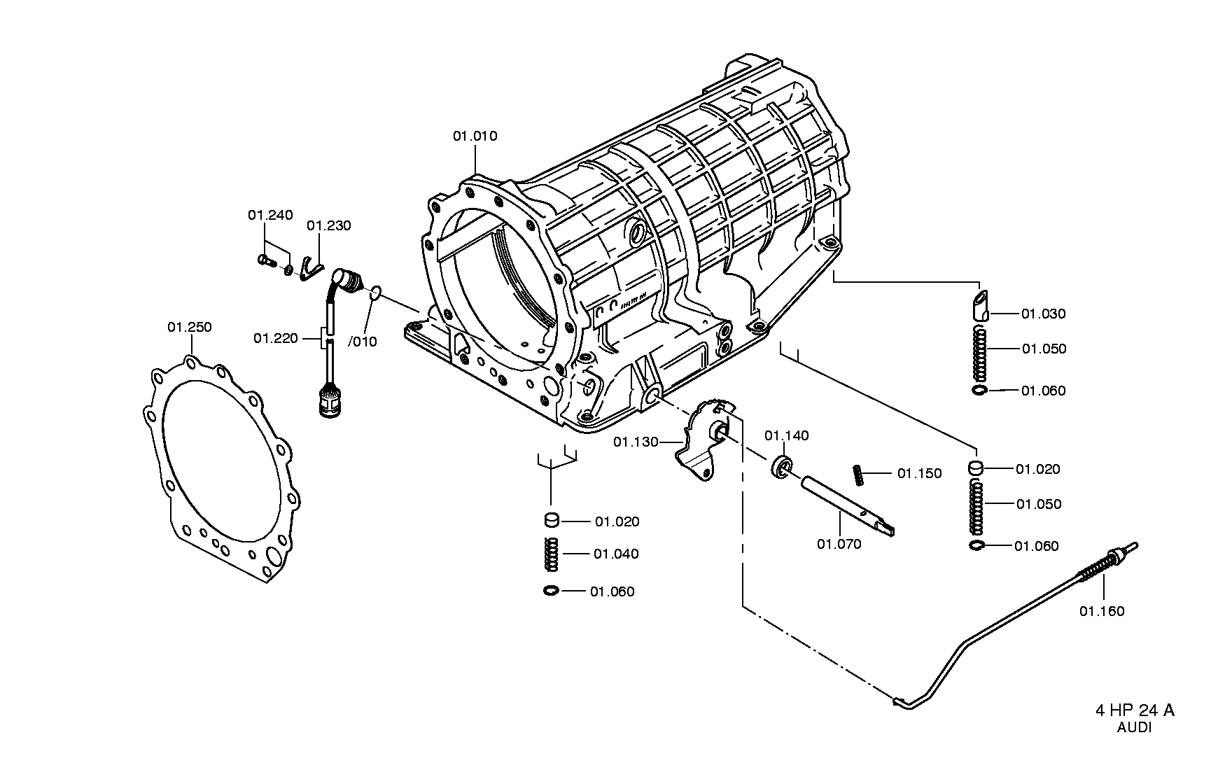 Прокладка 0750112046 ZF