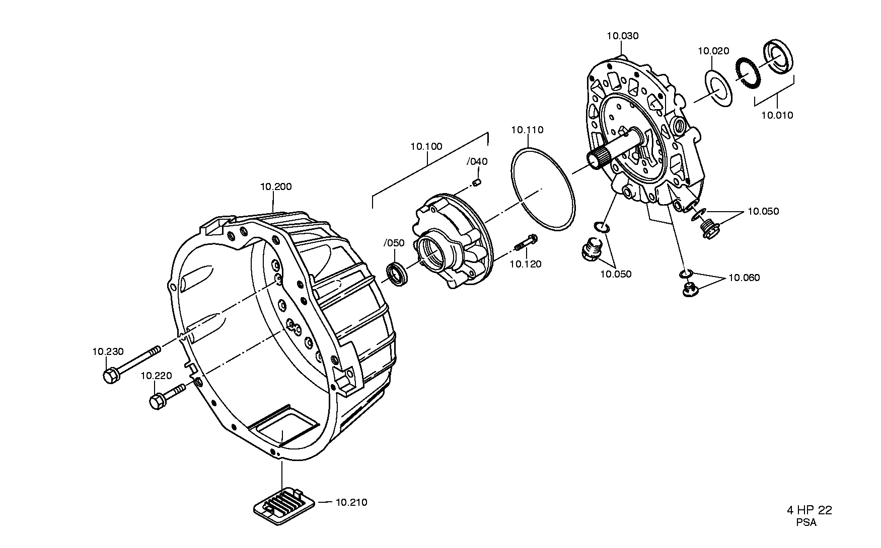 CONVERTER BELL 1043322159 ZF