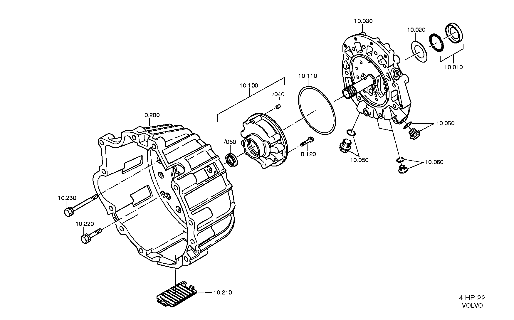 CONVERTER BELL 1043322112 ZF