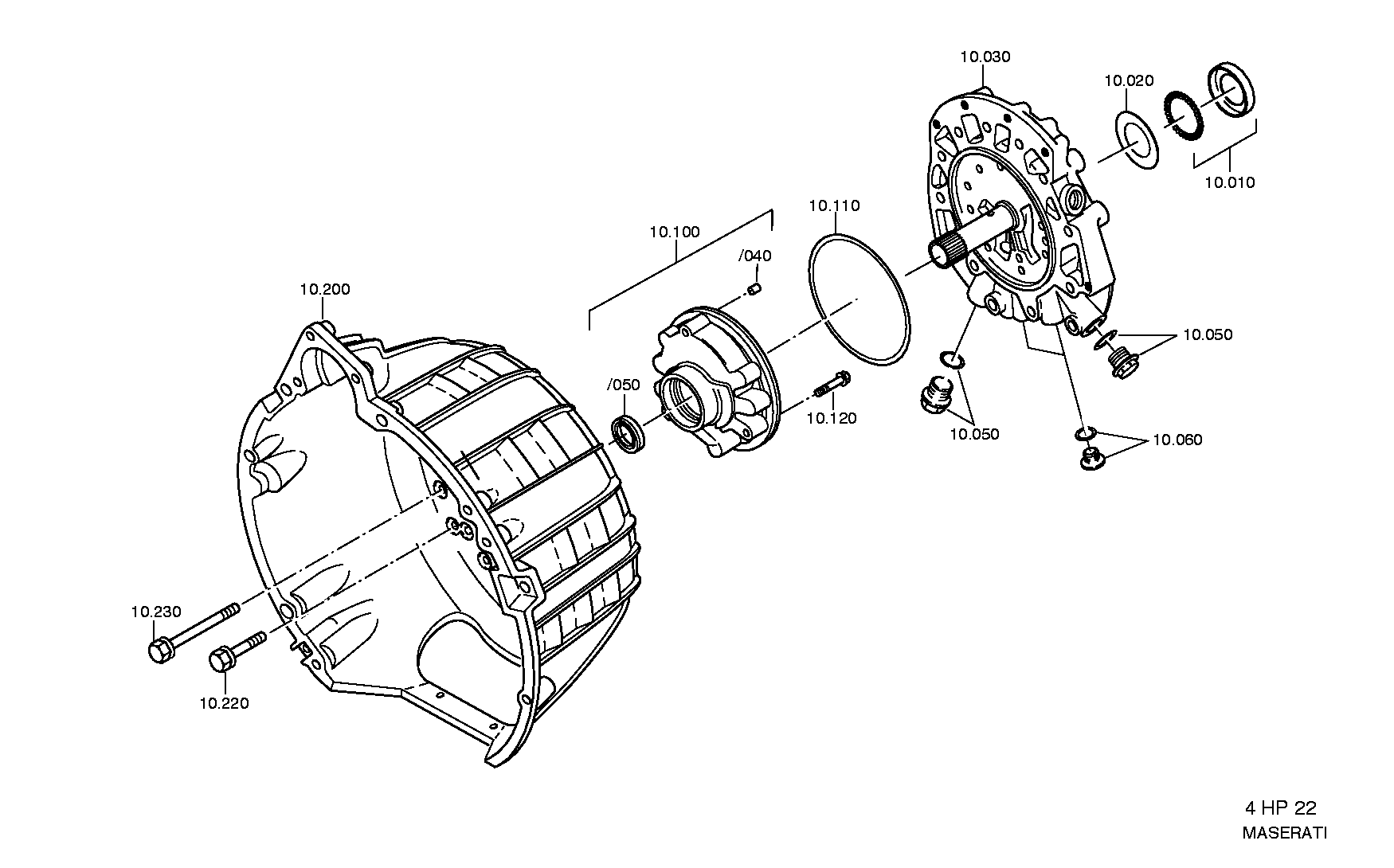 CONVERTER BELL 1043322207 ZF