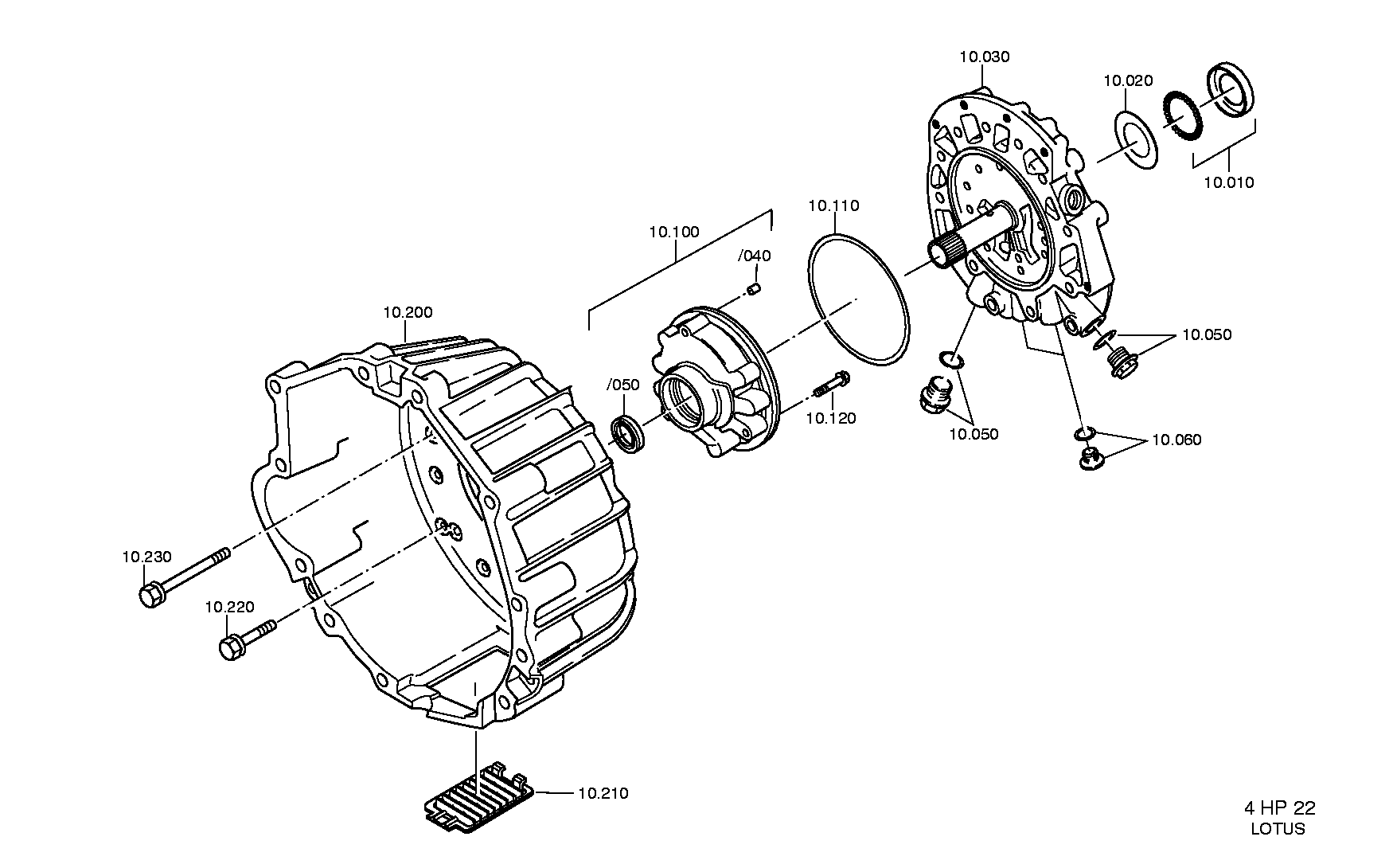 CONVERTER BELL 1043322186 ZF