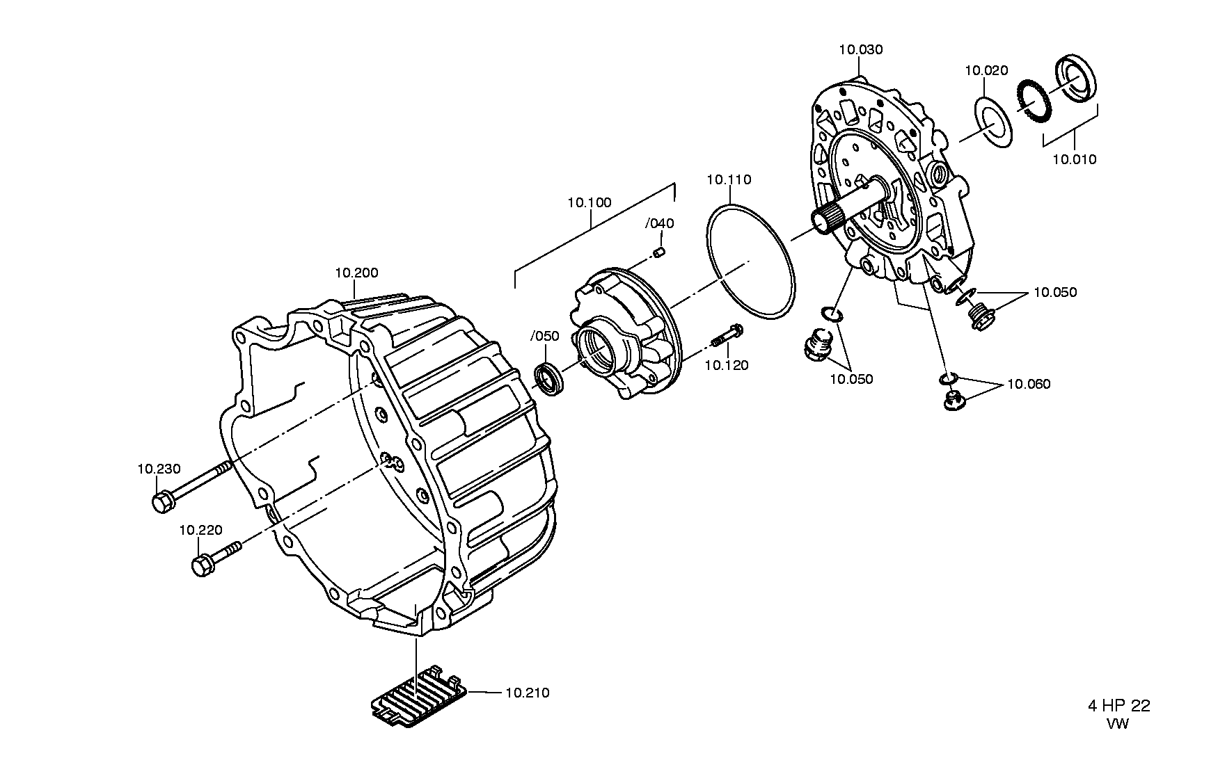 CONVERTER BELL 1043322136 ZF