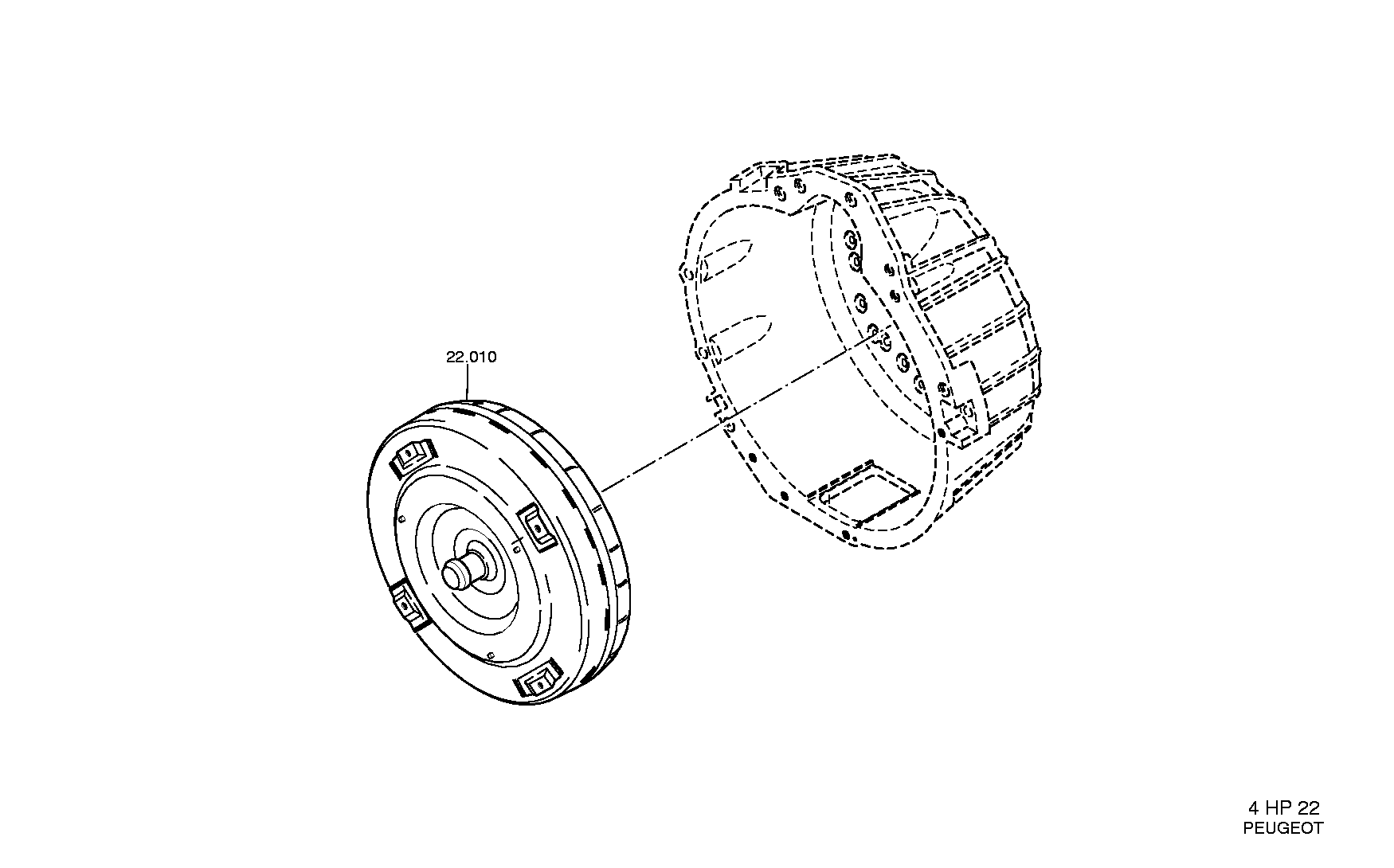 Гидротрансформатор 4168026066 ZF
