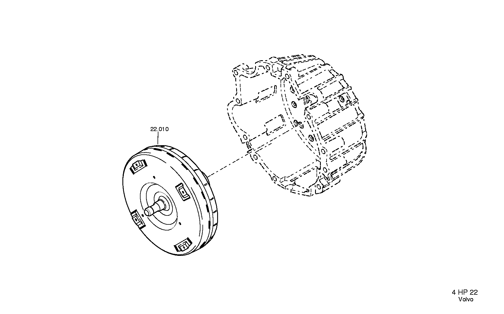 Гидротрансформатор 4168026077 ZF