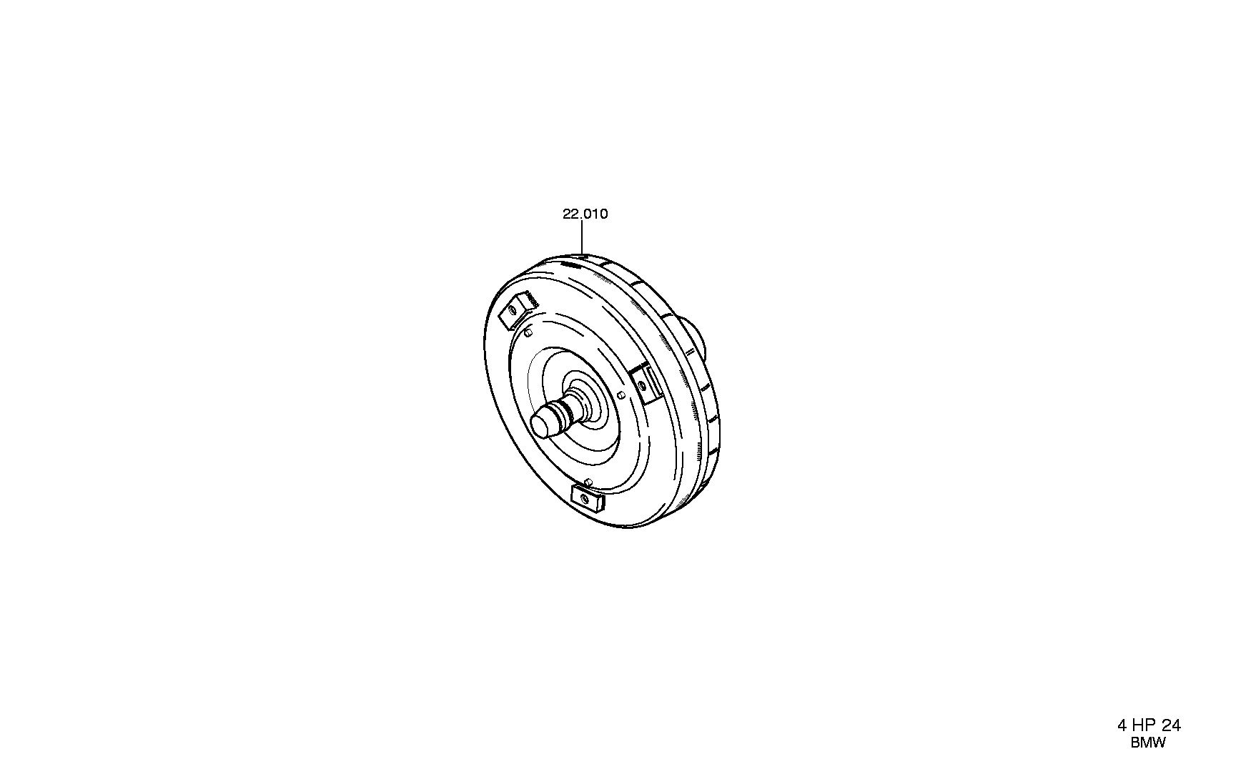 Гидротрансформатор 4168028143 ZF