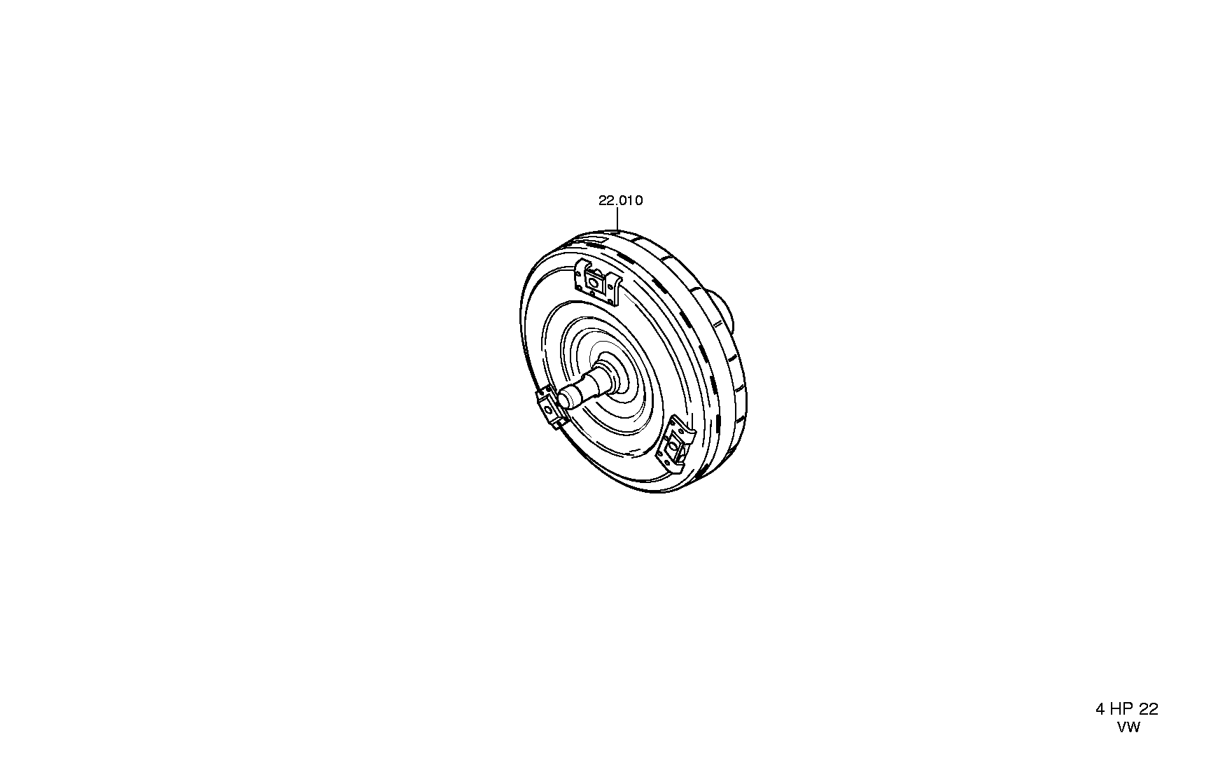 Гидротрансформатор 4168026095 ZF