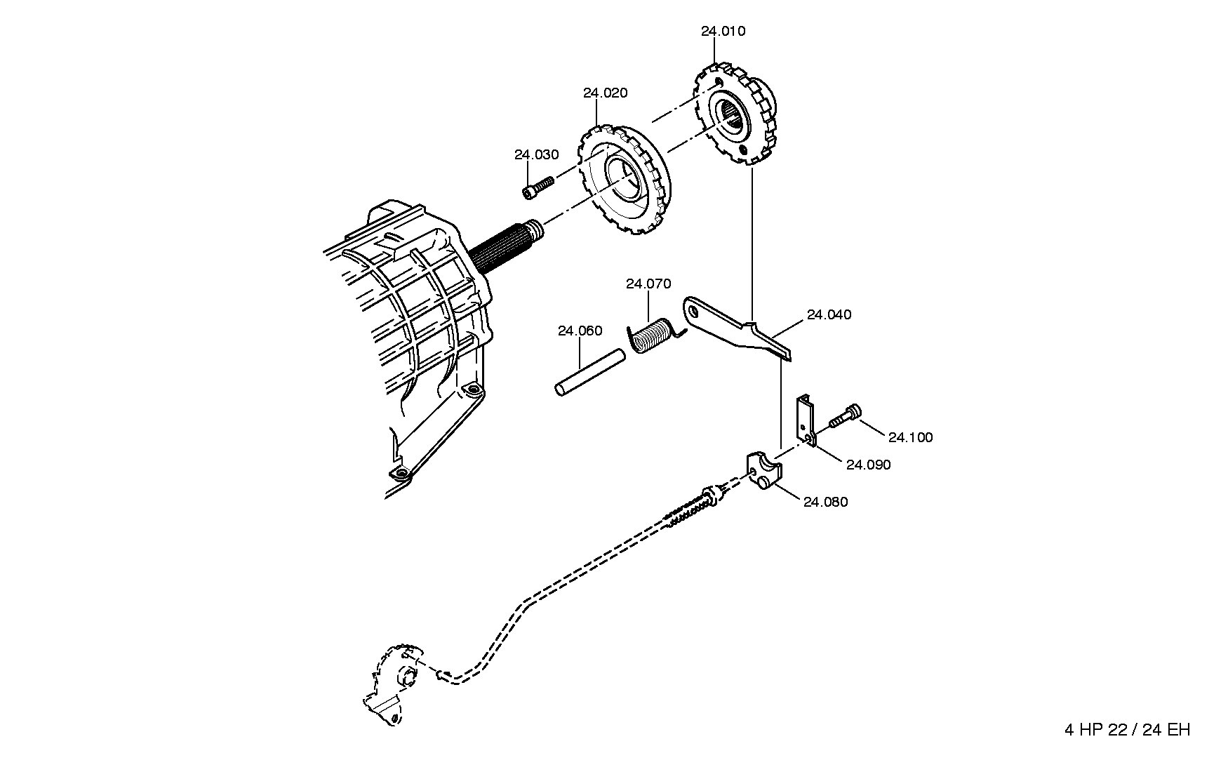 Винт TORX 0768041613 ZF
