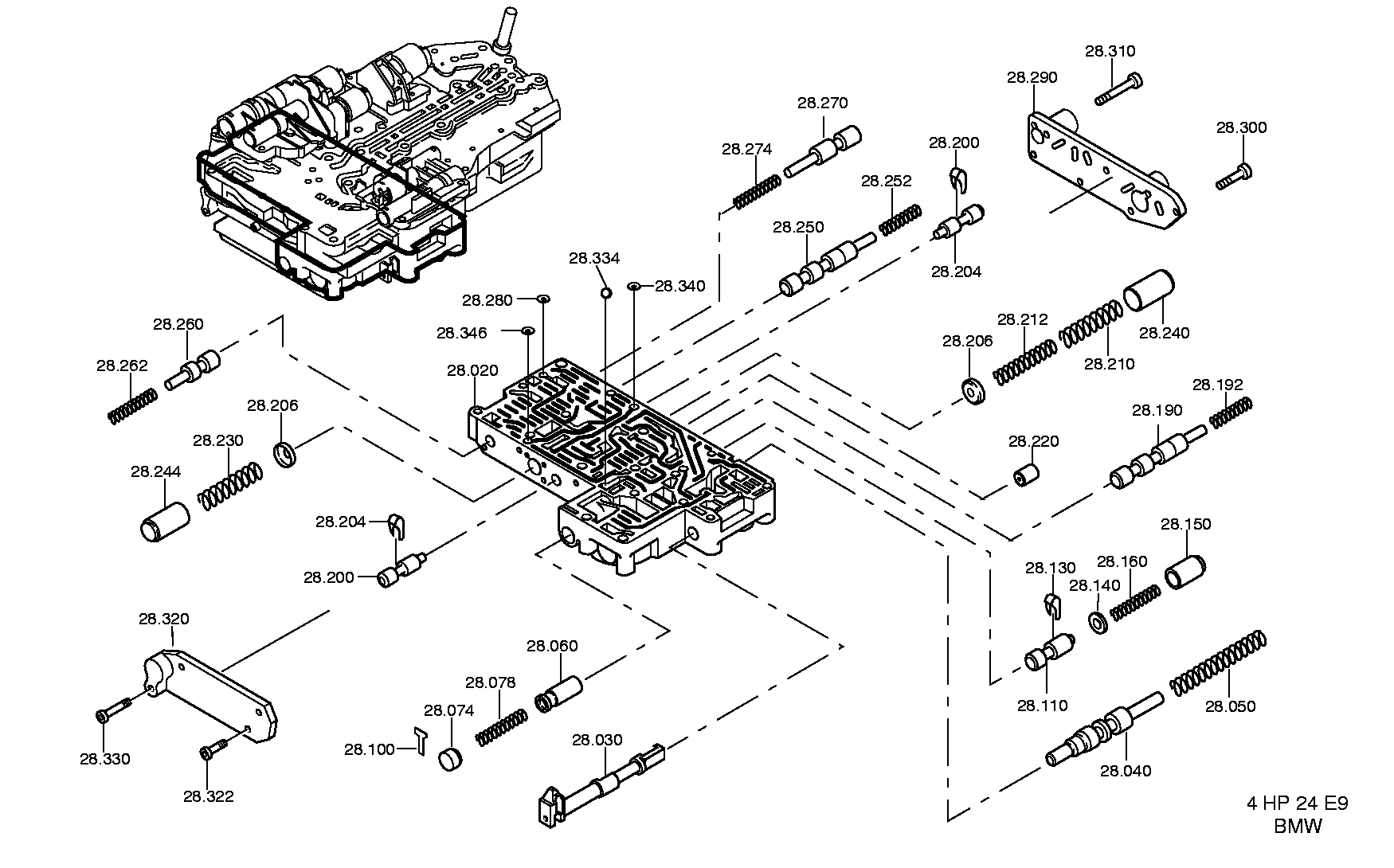 Корпус 1043228059 ZF