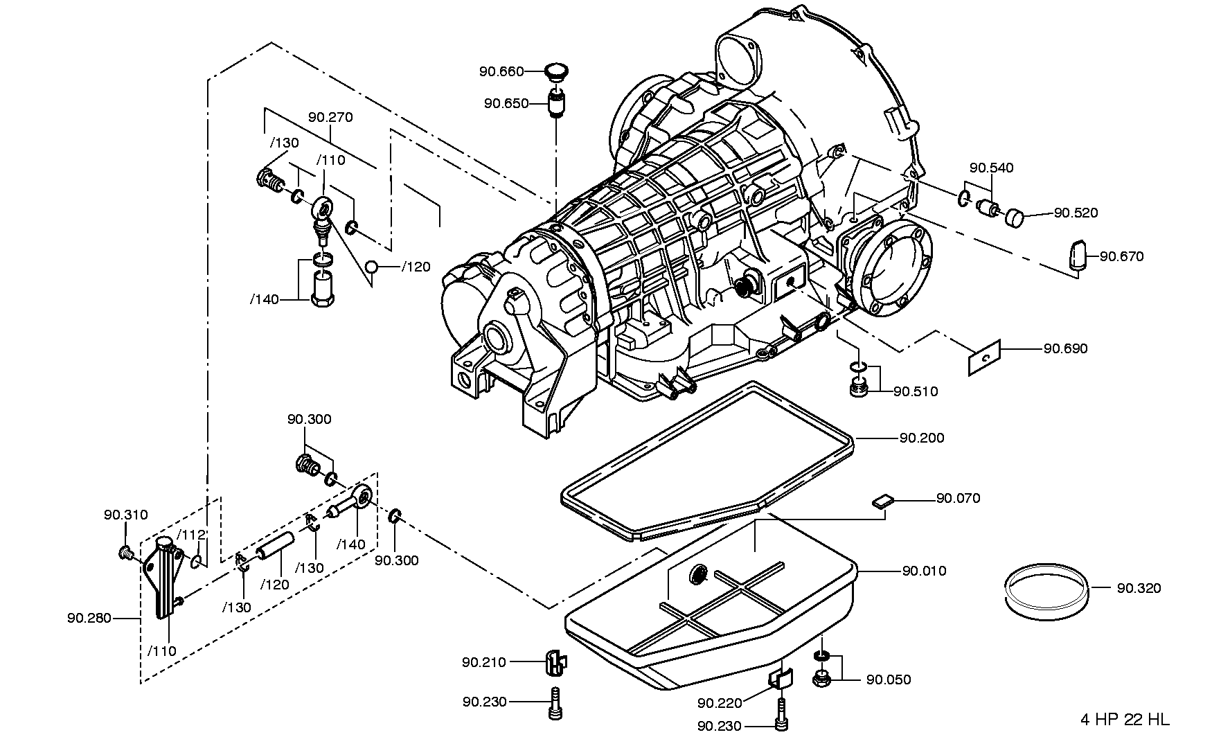Прокладка 0750112084 ZF