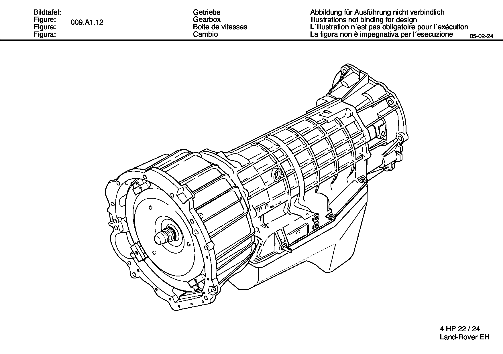 Масляный поддон 1043190023 ZF