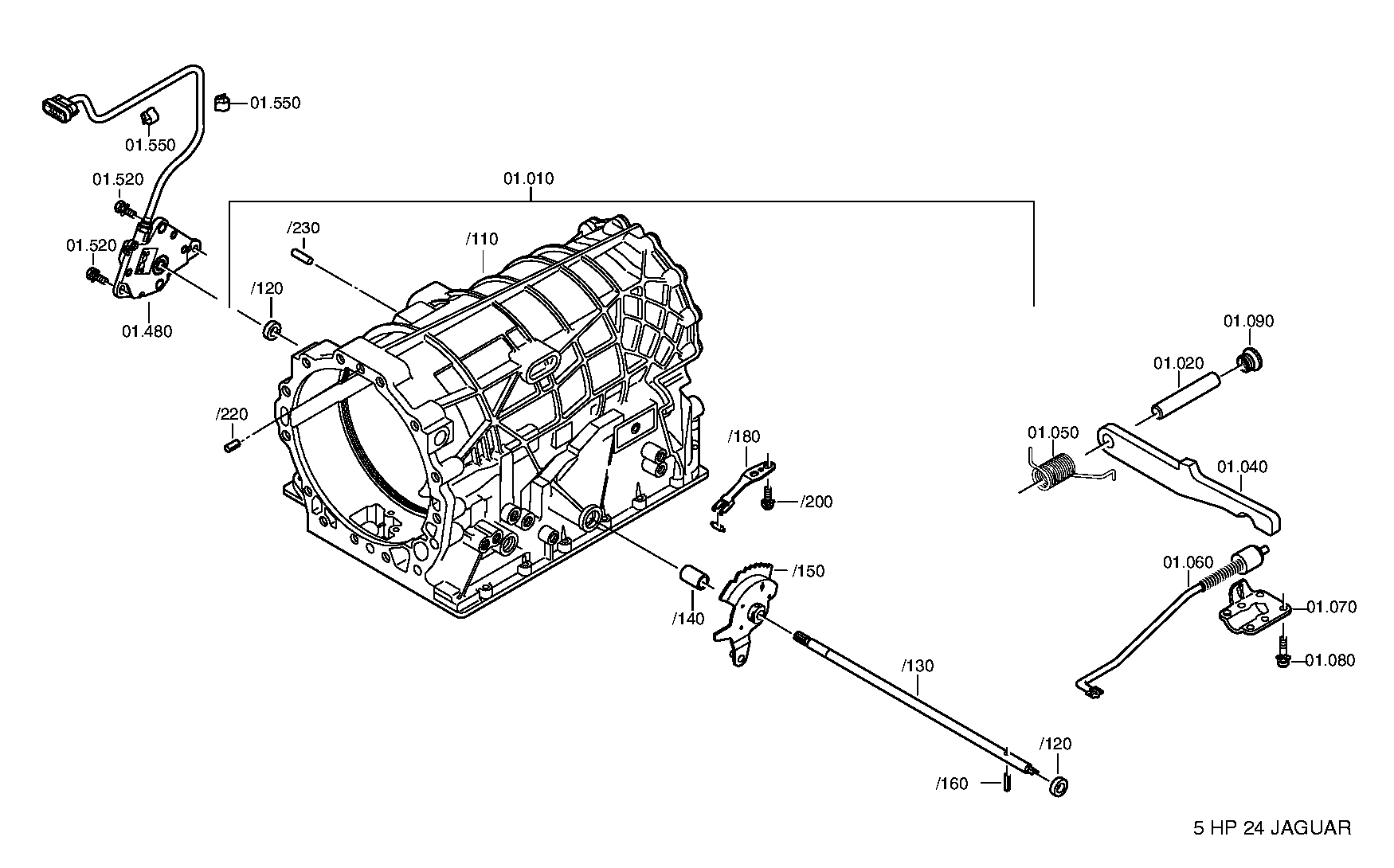 Корпус коробки передач 1058301083 ZF