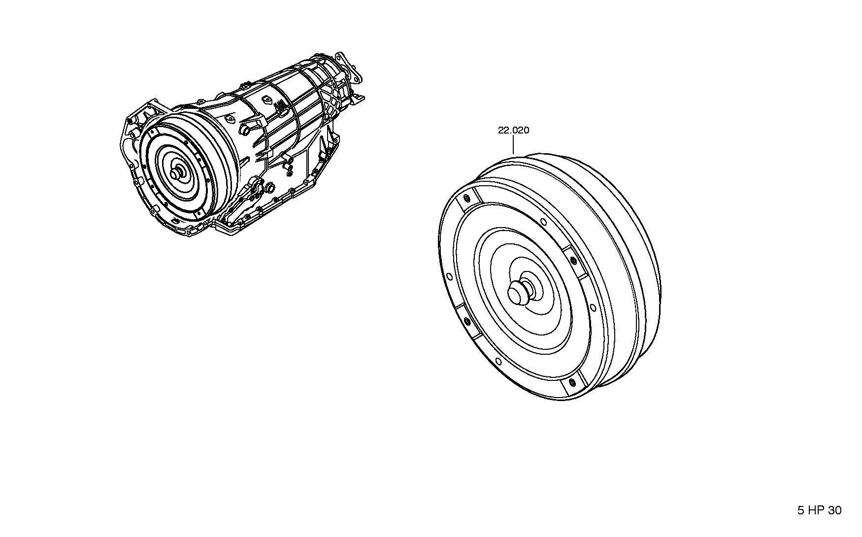 Гидротрансформатор 4168028221 ZF