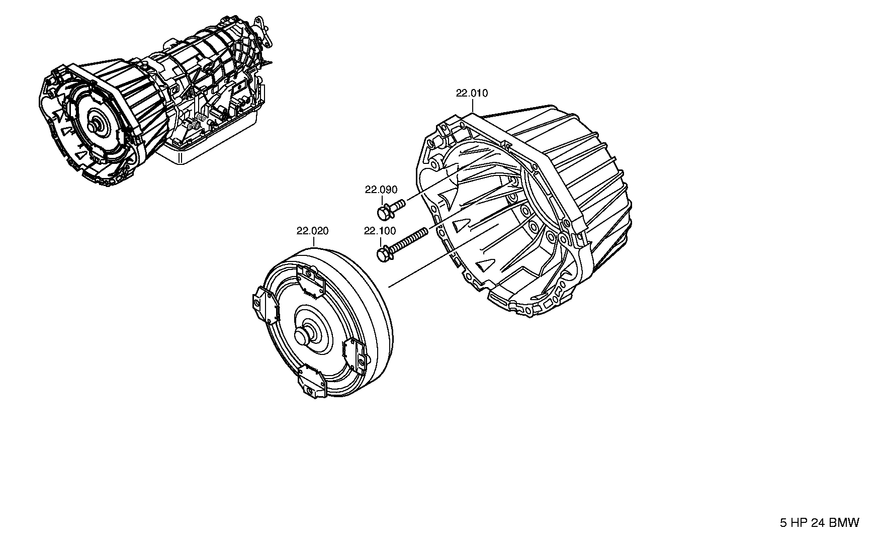 CONVERTER BELL 1058322012 ZF