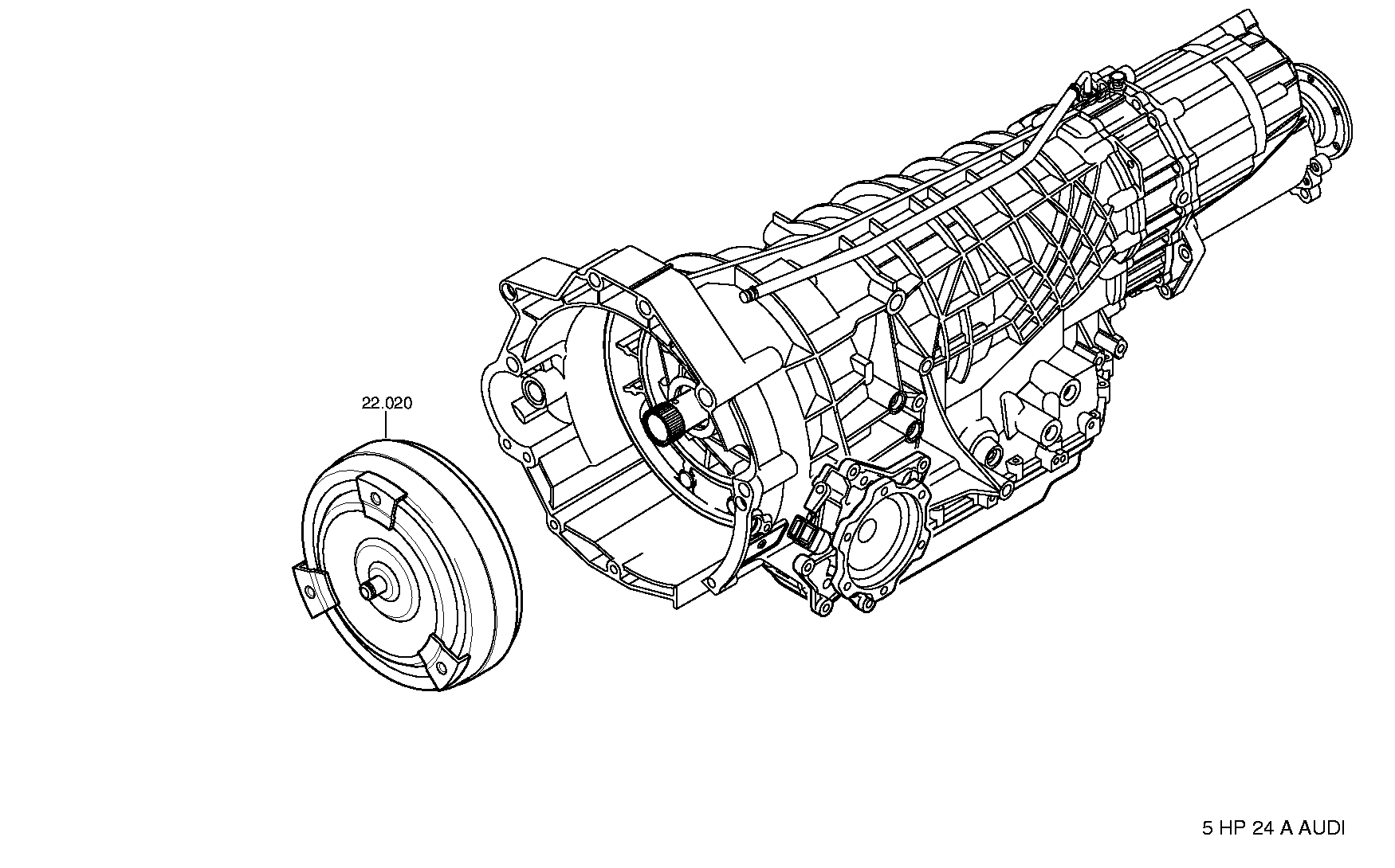 Гидротрансформатор 4168028598 ZF