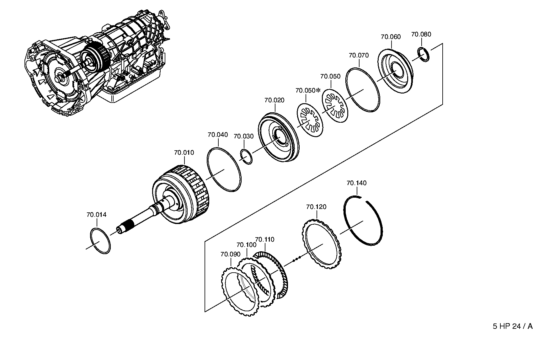 Уплотнительное кольцо круглого сечения 0734313151 ZF