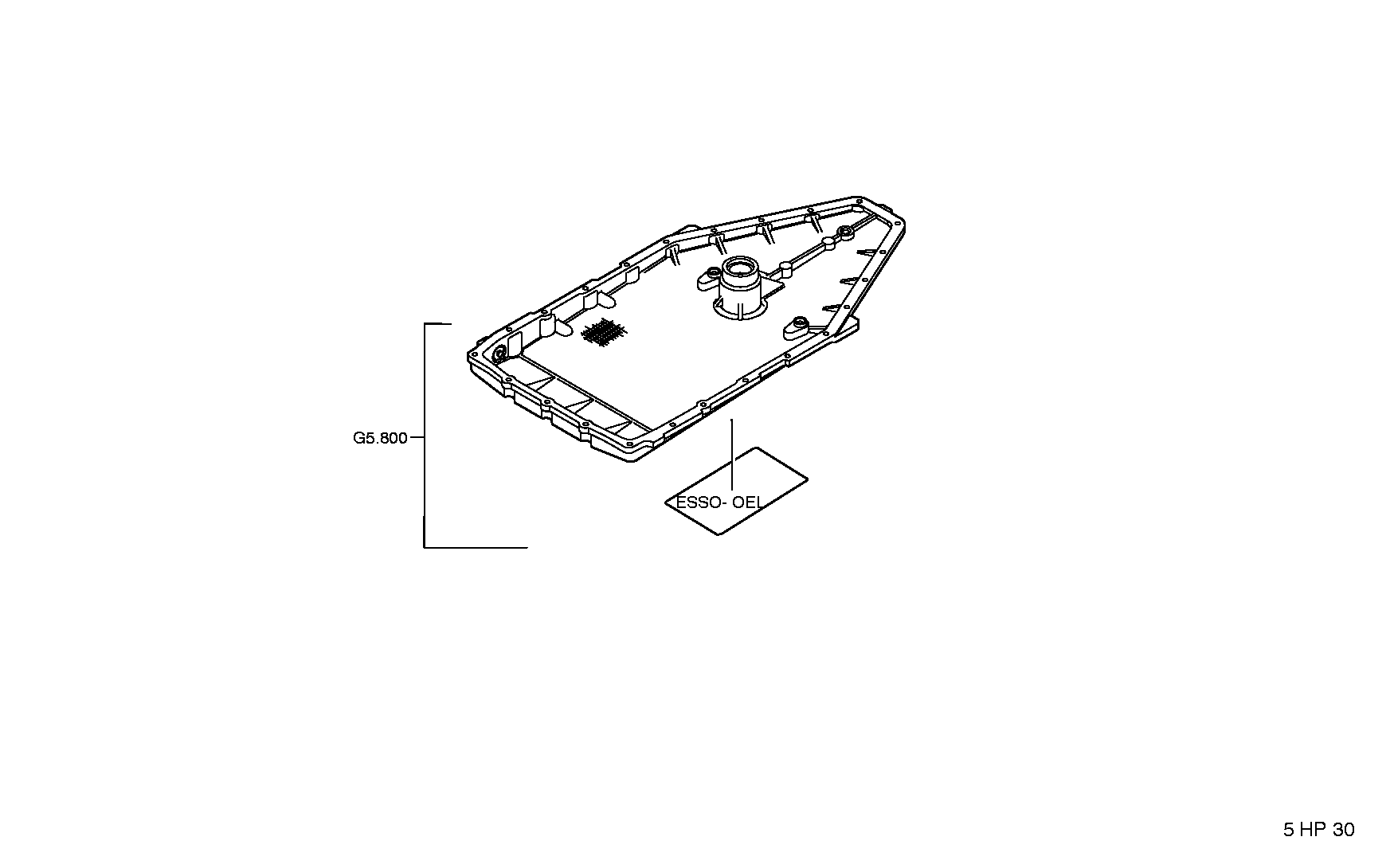 Масляный поддон 1055298017 ZF