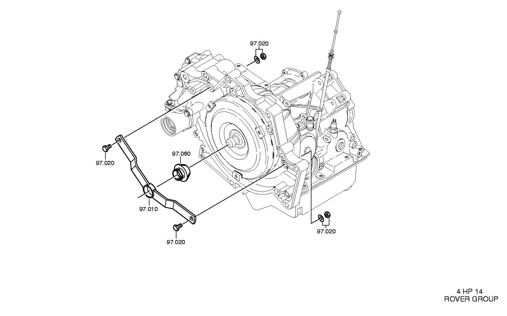 RETAINING CLIP 0700200038 ZF