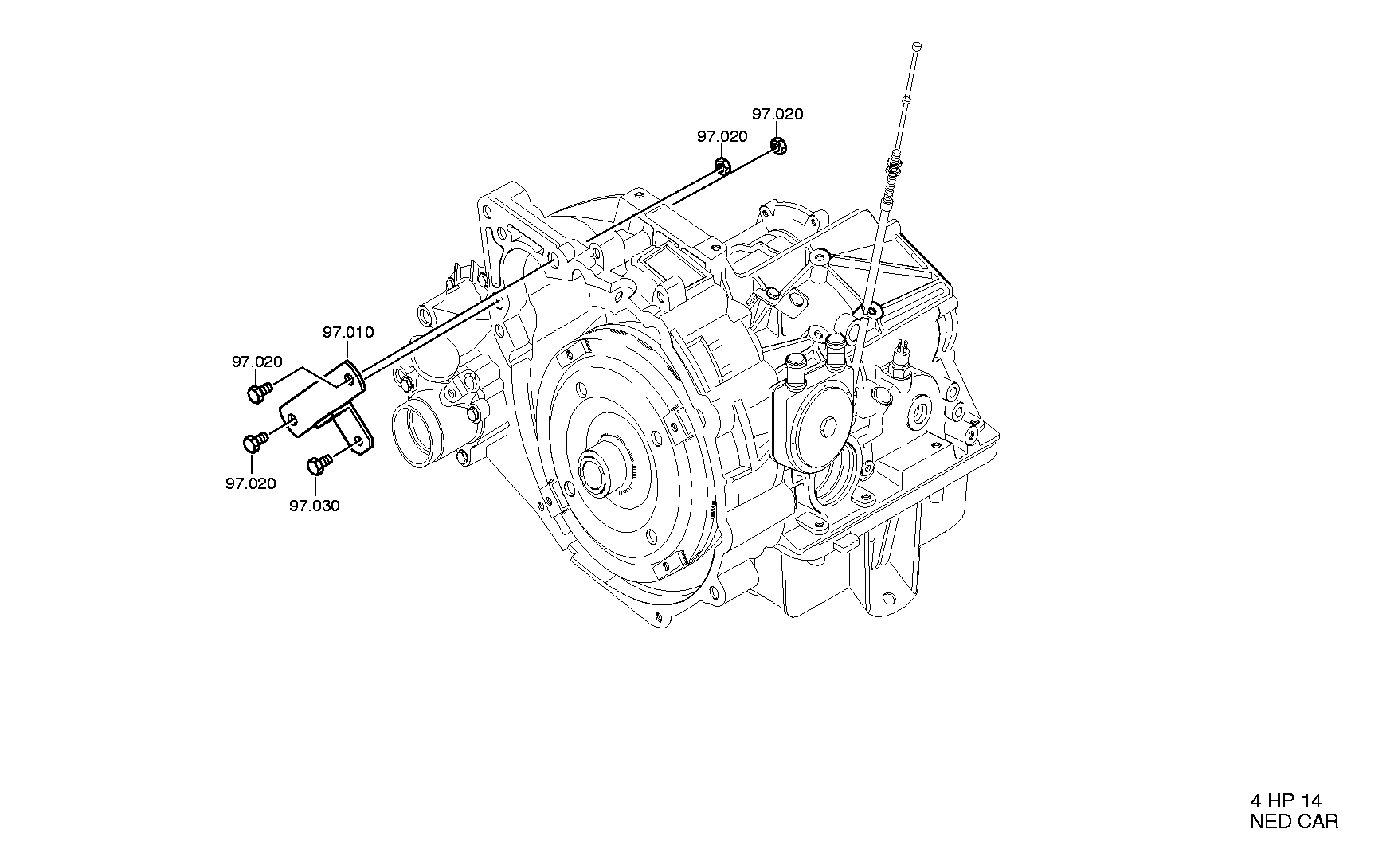 RETAINING CLIP 0700200048 ZF