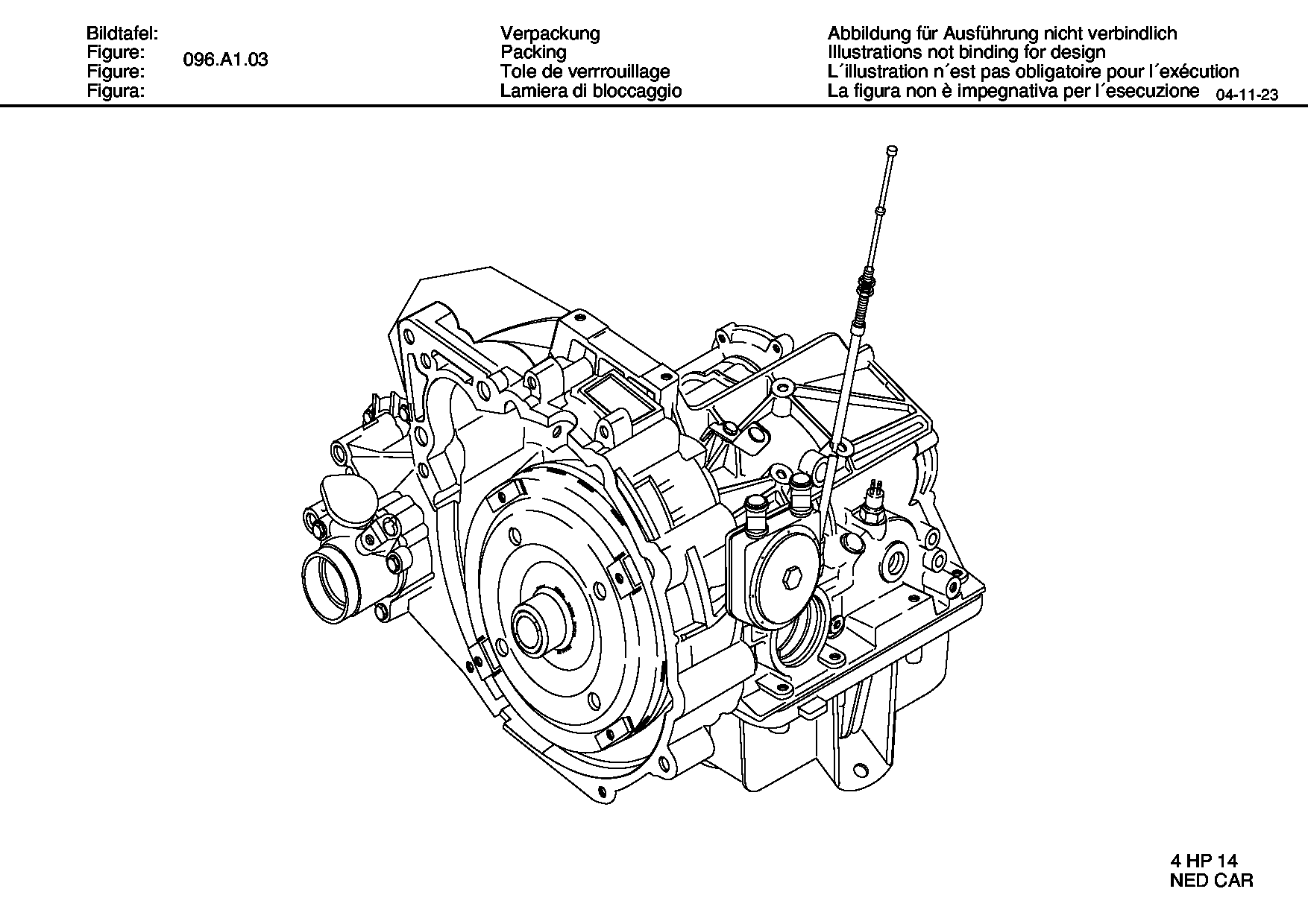 Масляный поддон 1036103003 ZF