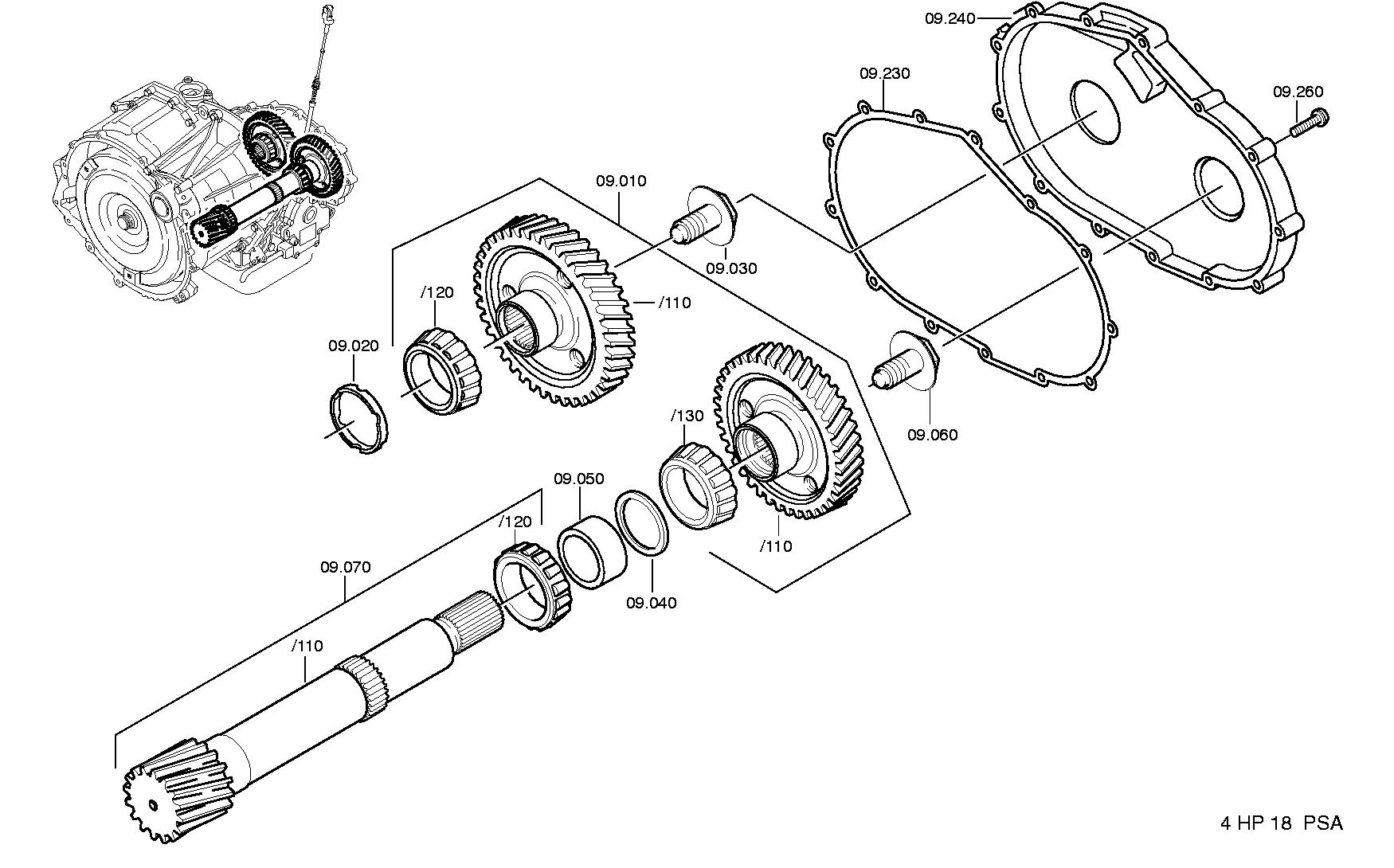 DIFF.BEVEL GEAR 1050309293 ZF