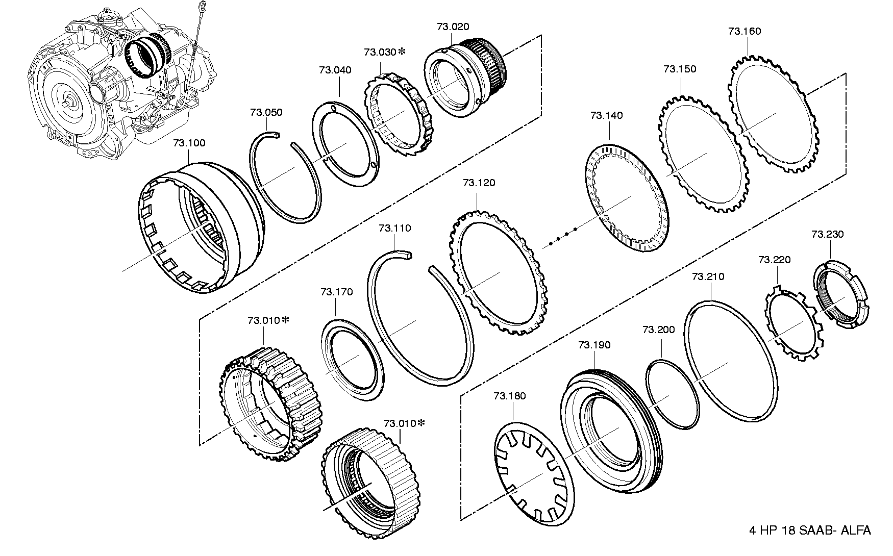 Упорное кольцо 1050317010 ZF