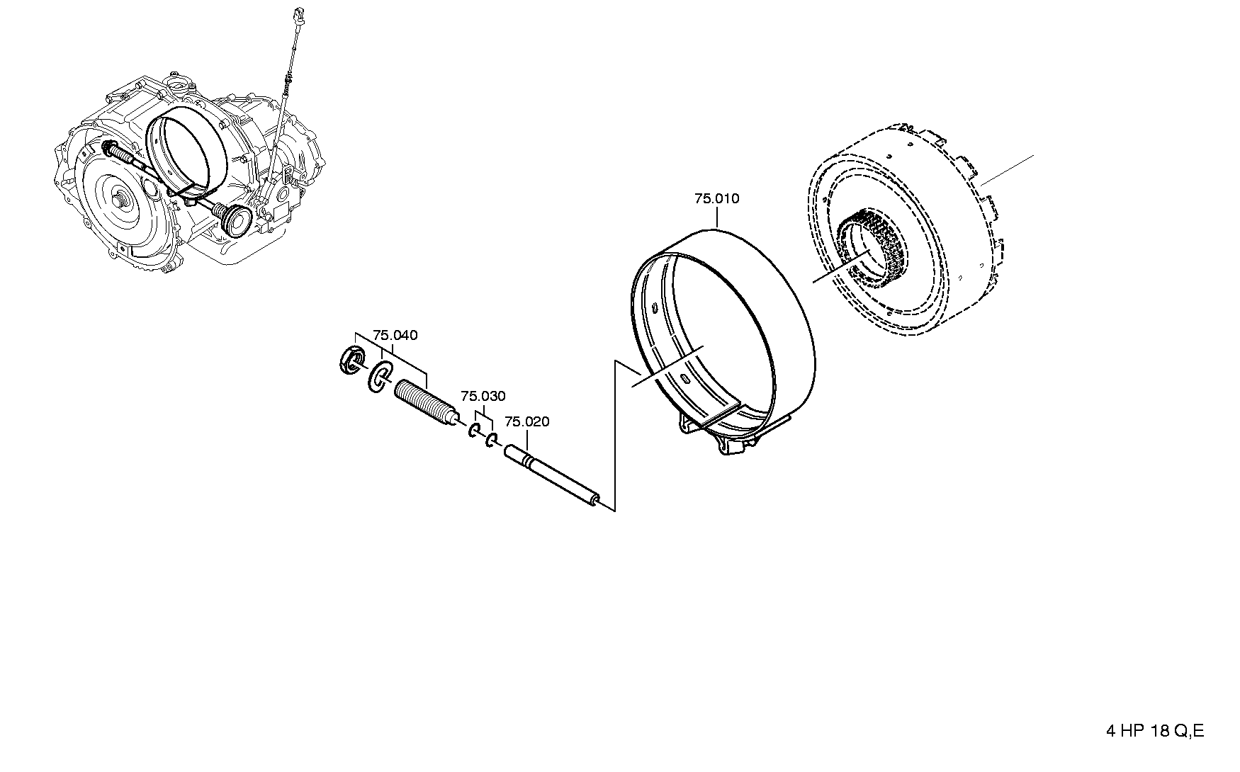 BRAKE BAND 0501208747 ZF