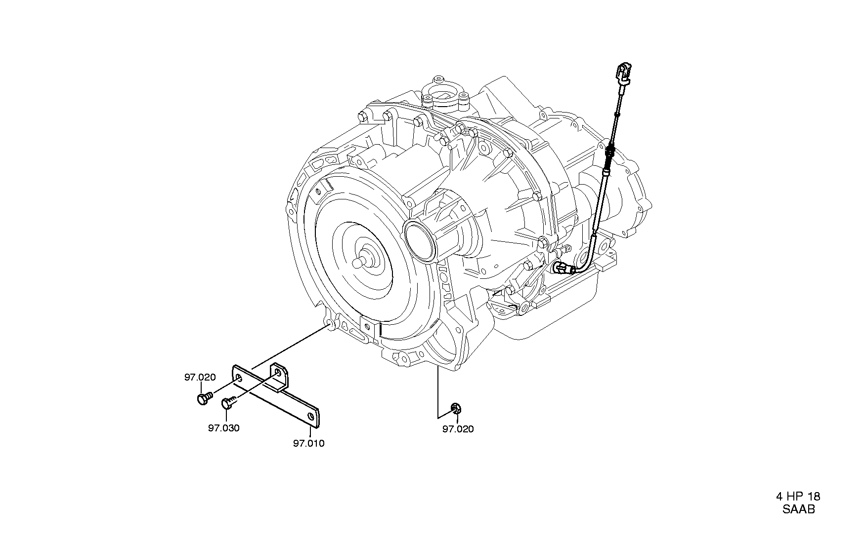 RETAINING CLIP 0700200049 ZF