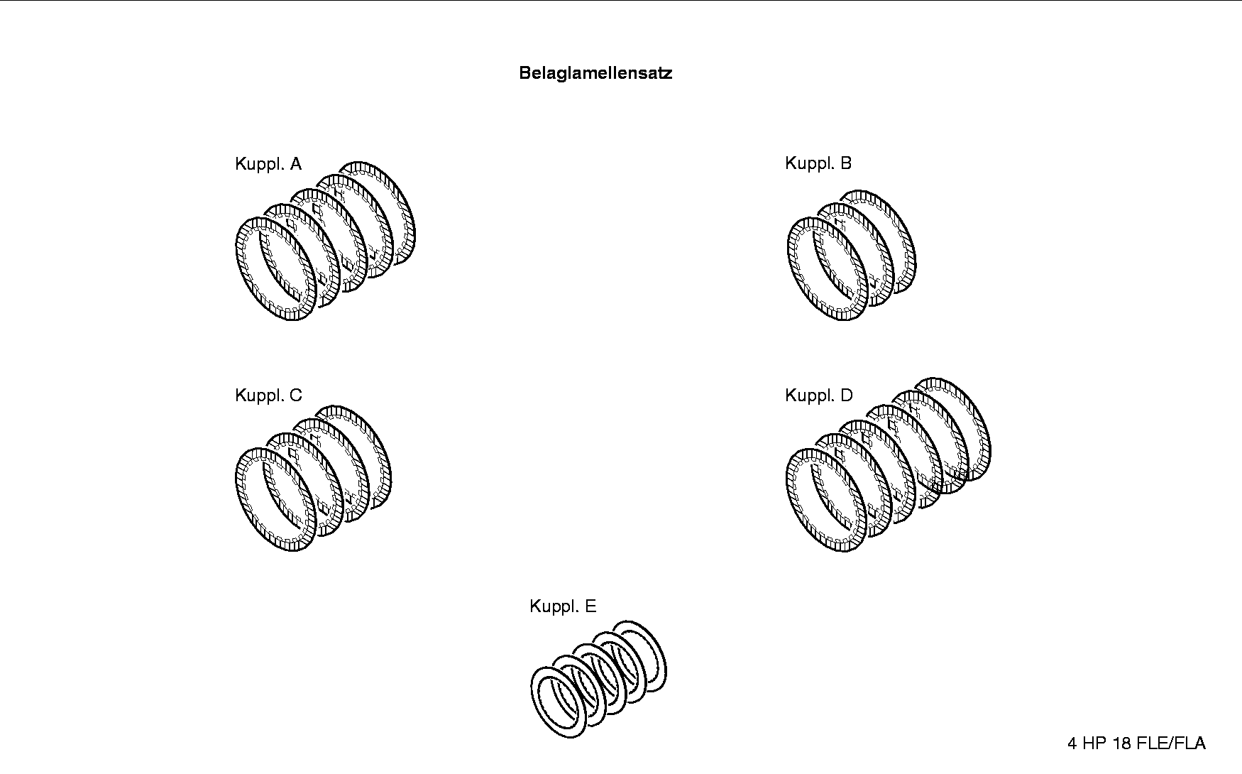 LIN.CLUTCH DISC 1050298048 ZF