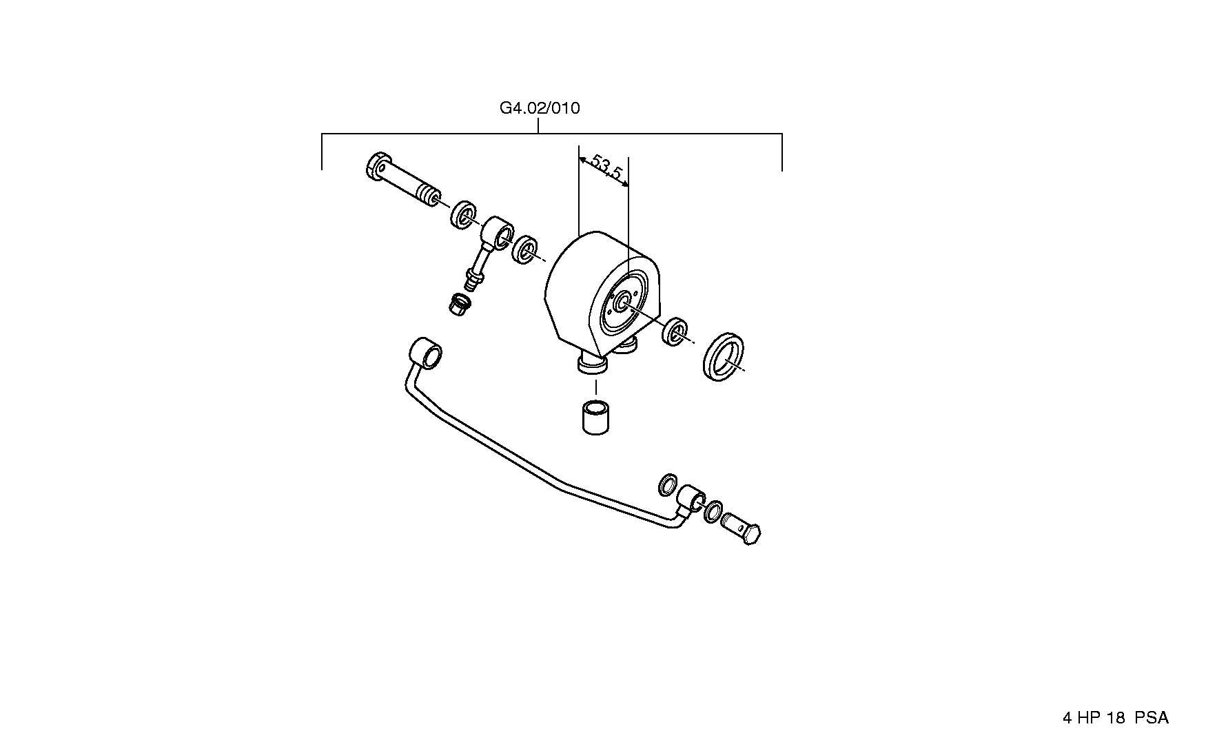 Комплект мелких деталей 1050298027 ZF