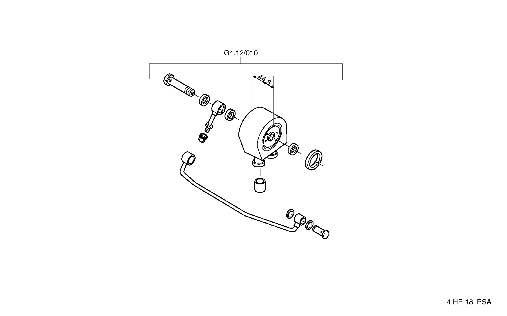 Комплект мелких деталей 1050298028 ZF