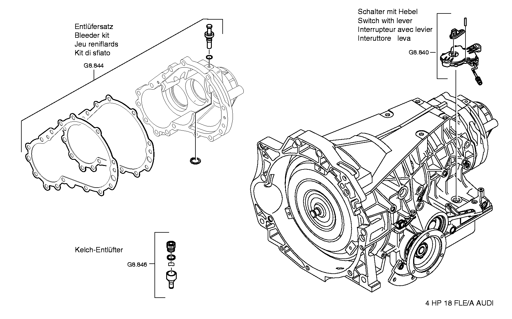 Комплект мелких деталей 1050298018 ZF