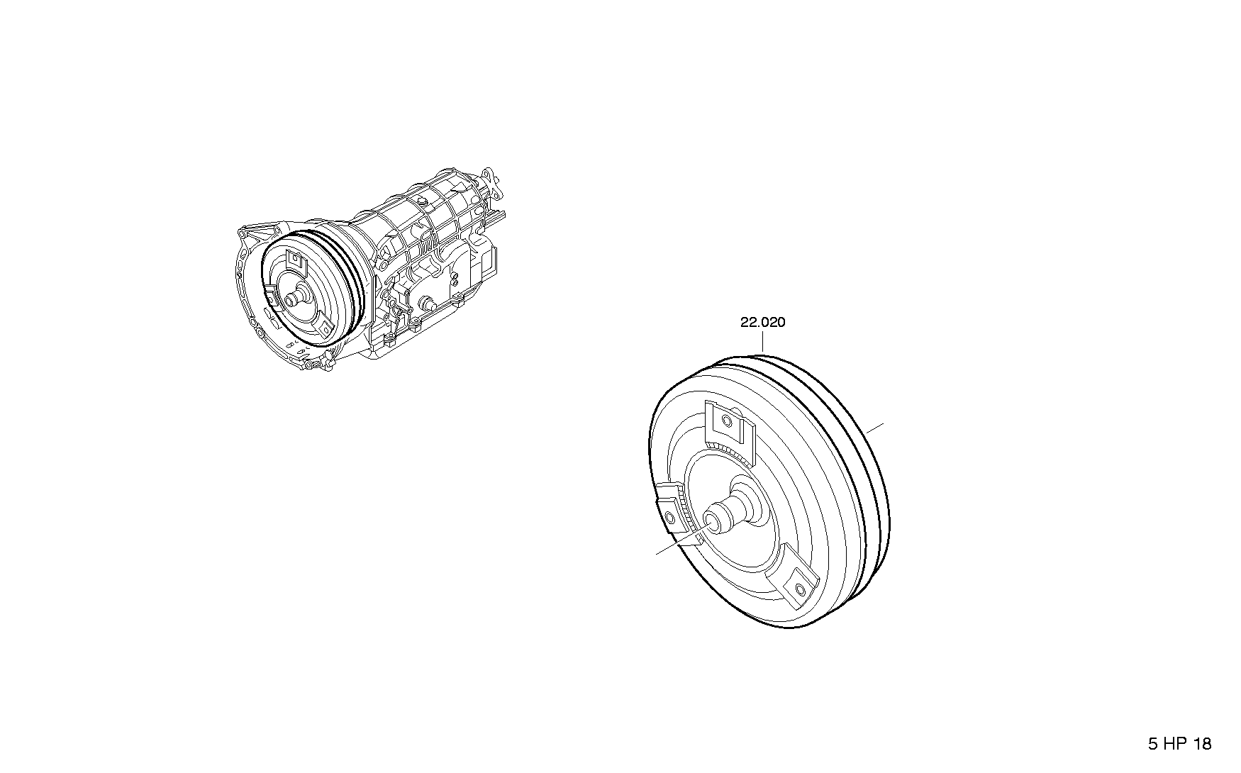 Гидротрансформатор 4168026253 ZF