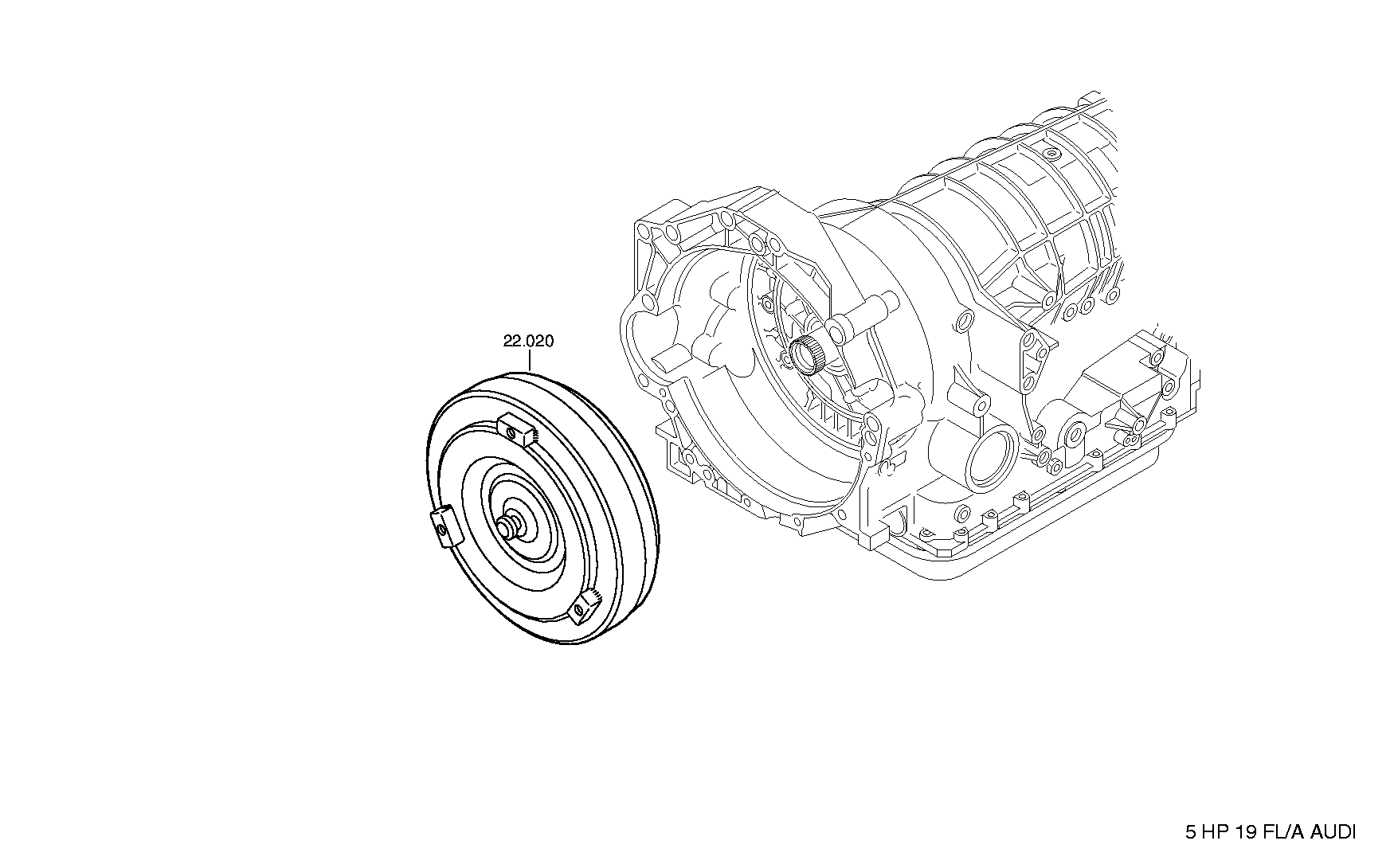 Гидротрансформатор 4168025367 ZF