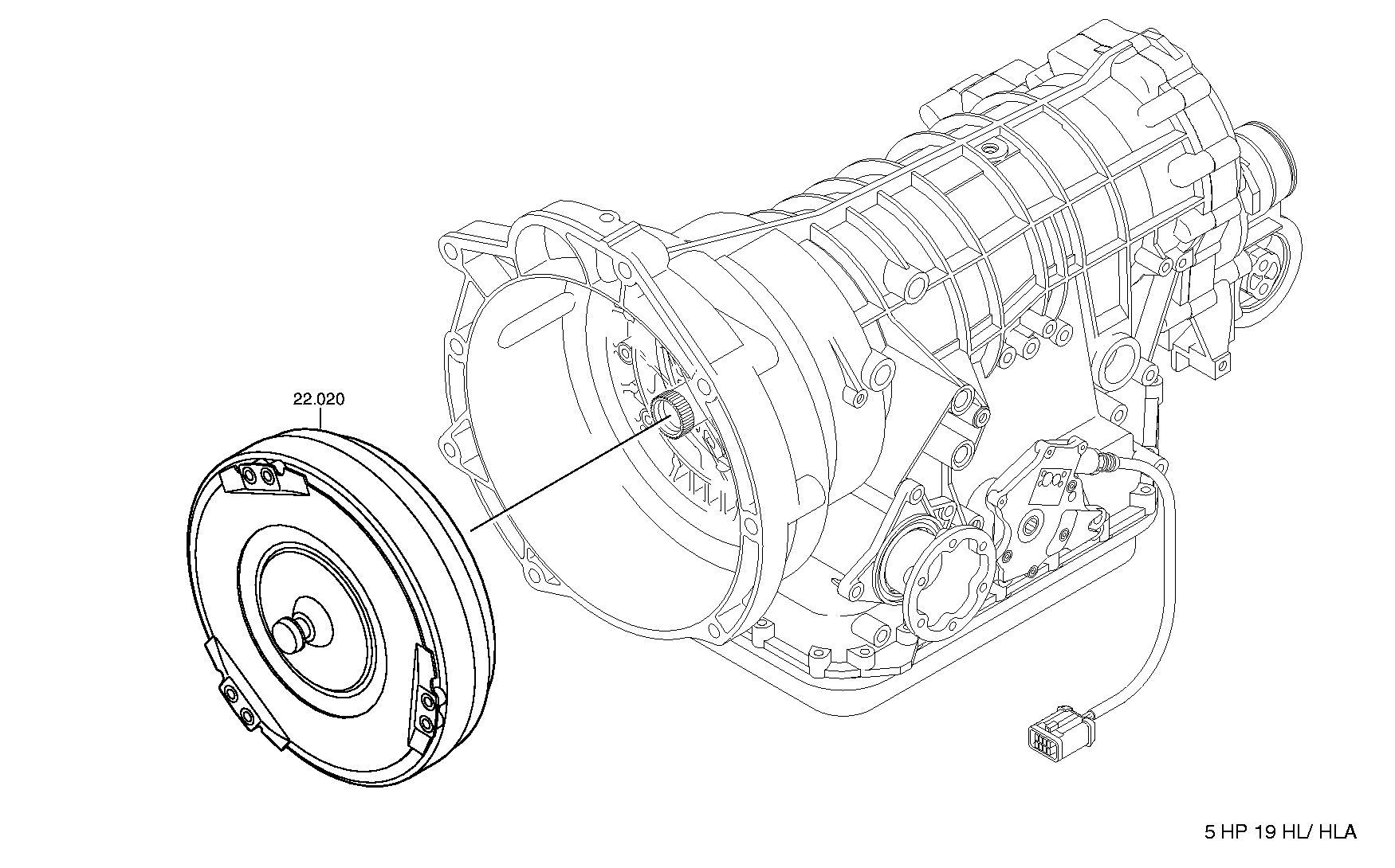 Гидротрансформатор 4168025332 ZF
