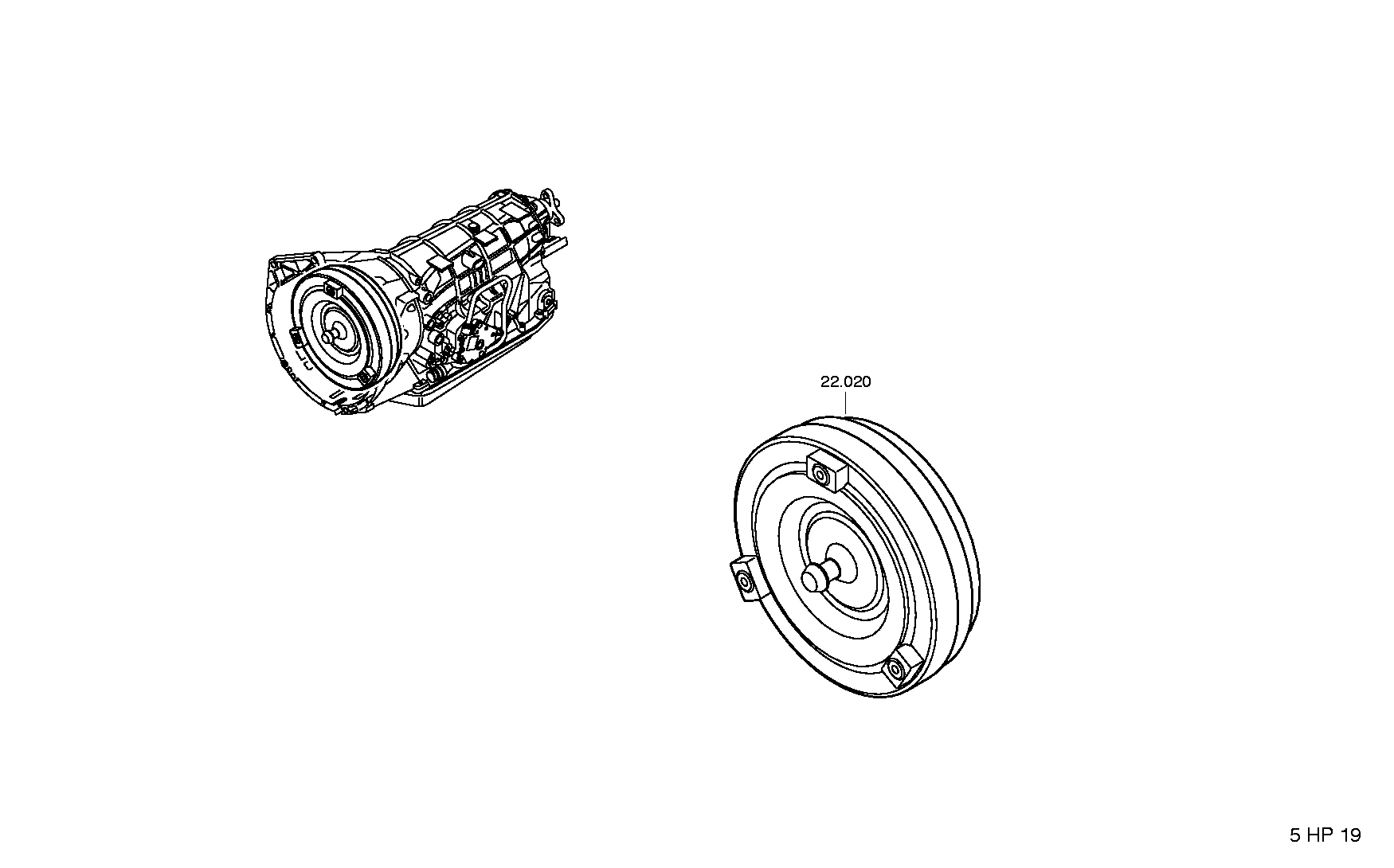 Гидротрансформатор 4168025331 ZF