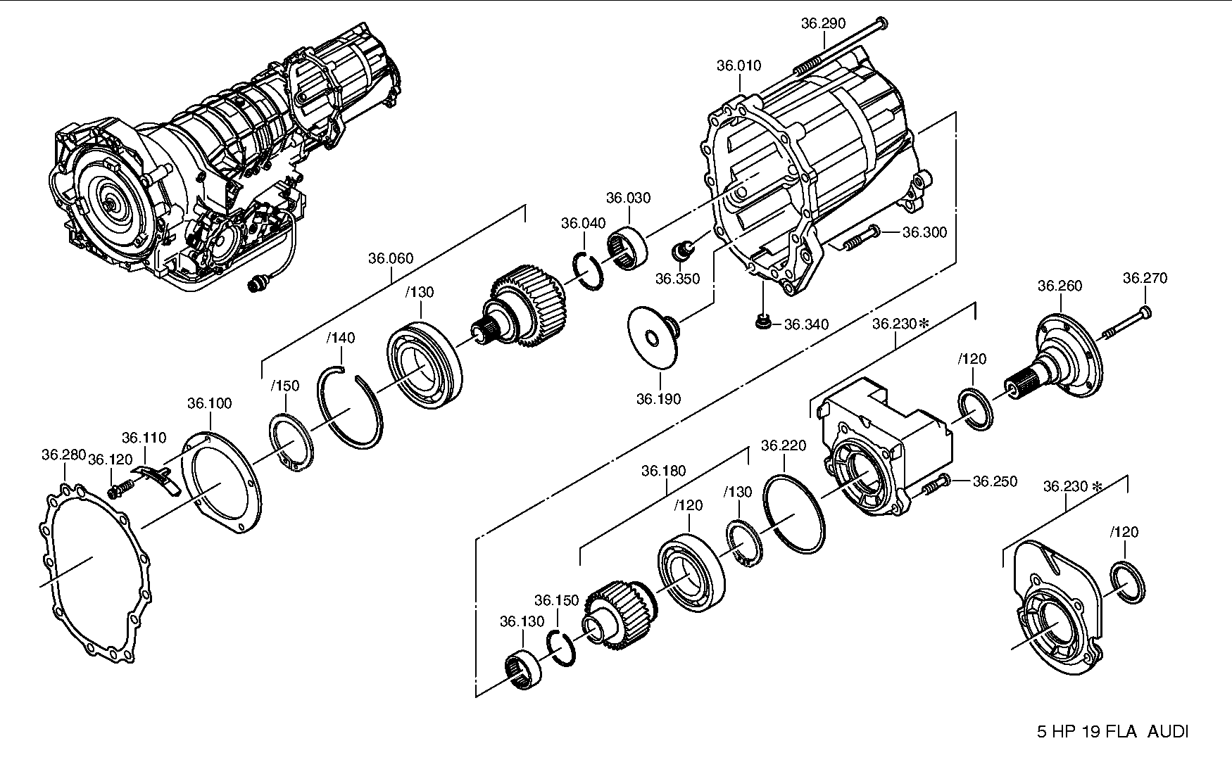 Винт TORX 0768042594 ZF