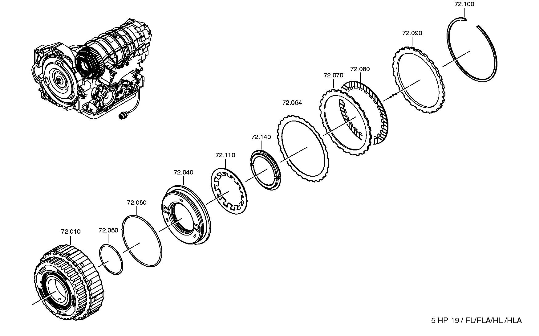 Поршень 1060272008 ZF
