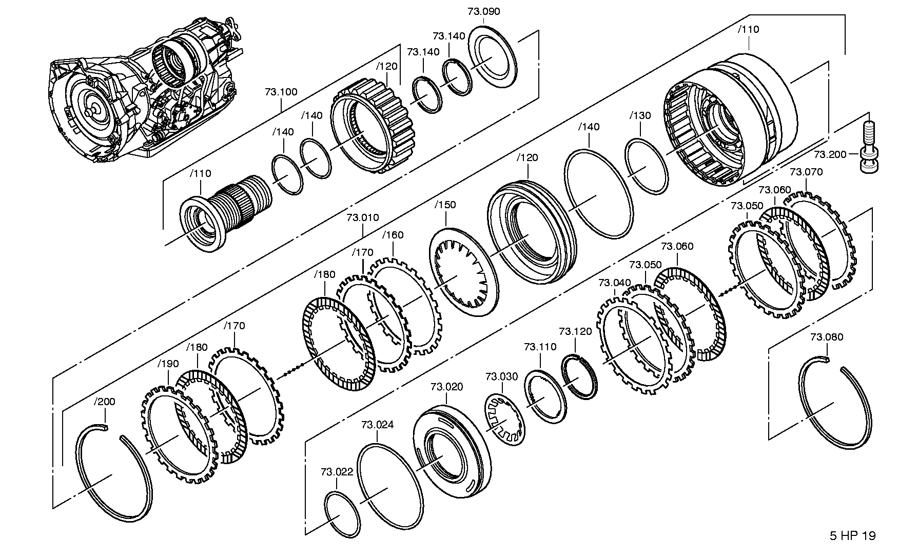 Цилиндр 1060273010 ZF