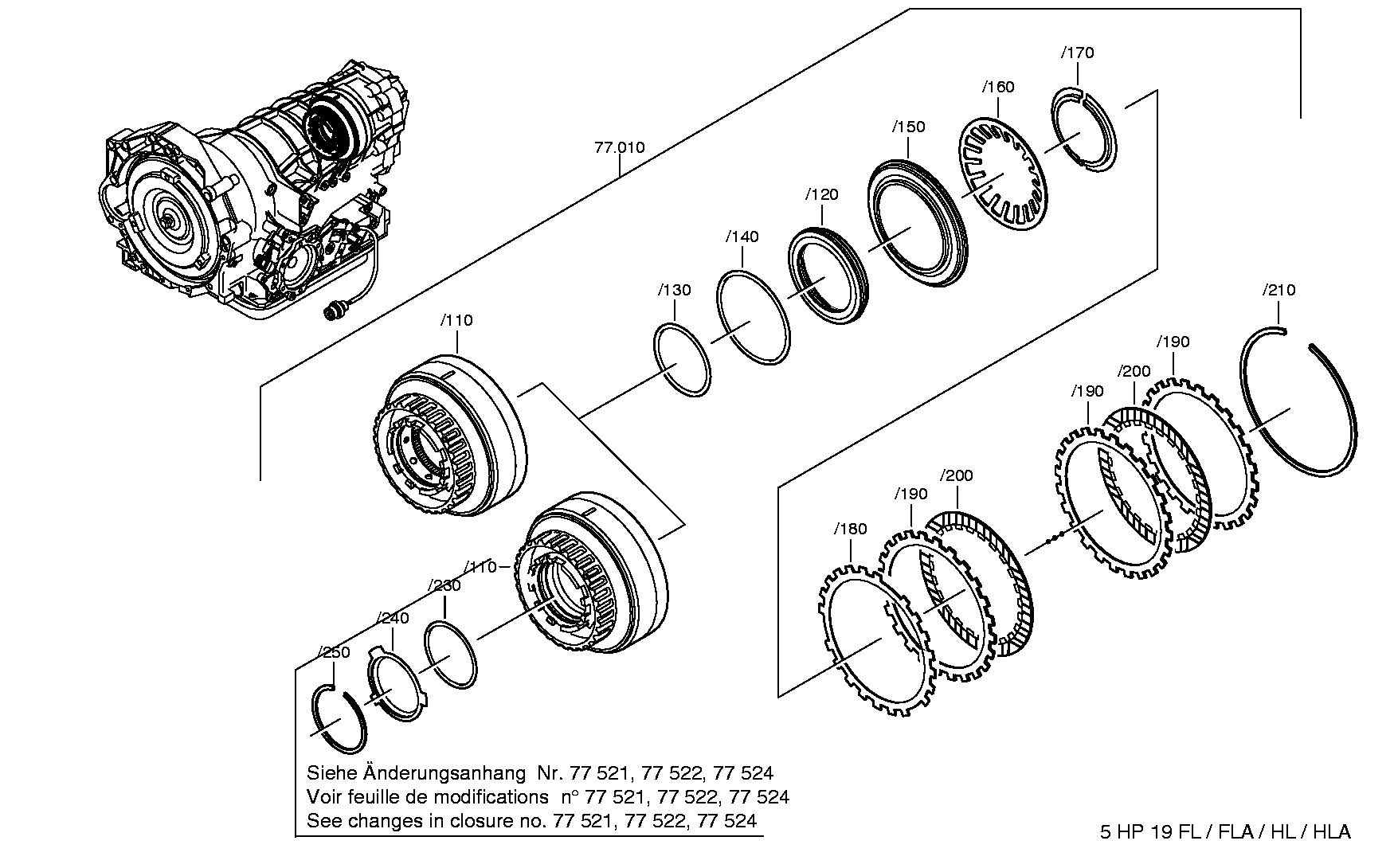 Тарельчатая пружина 0501315931 ZF